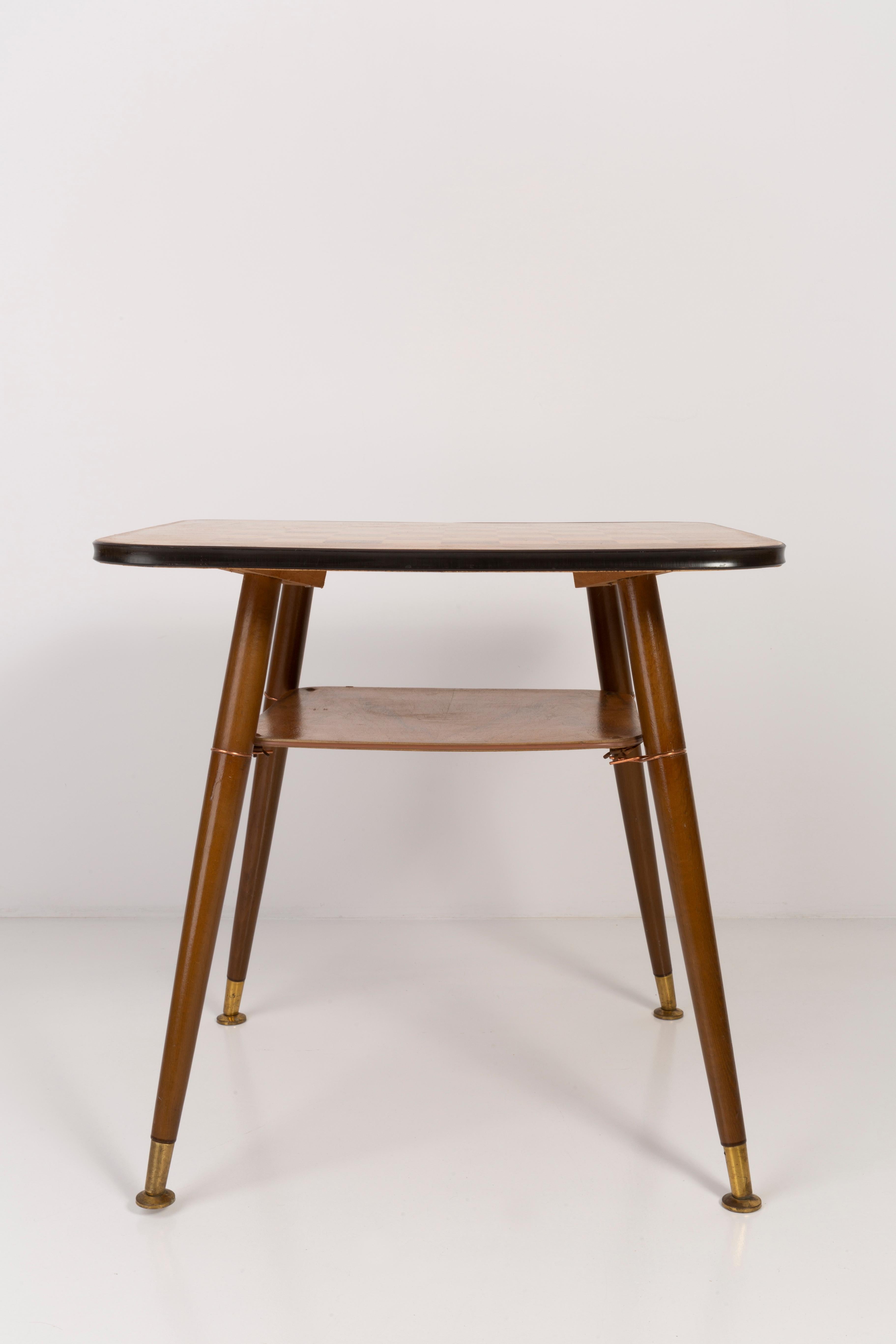 mid century modern game table