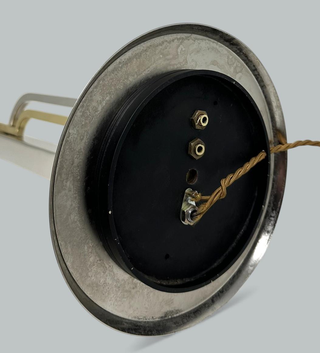 Mid Century Antique Pareja Lámparas Neoclásicas Italianas Ormolu Plata atrib Gio Ponti en Bueno estado para la venta en Dublin, Ireland