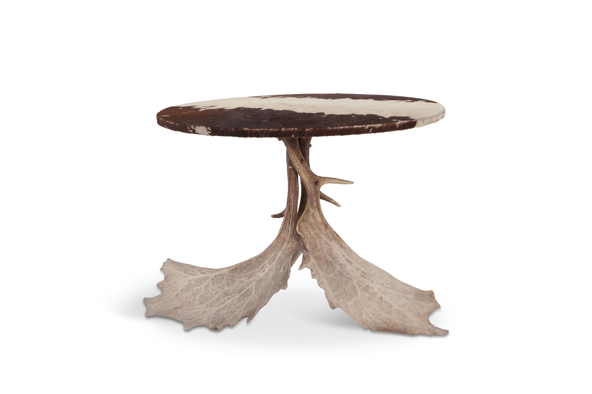 Swedish Midcentury Antler 'Chalet' Table and Chairs