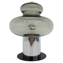 Mid century Anvia Holland glass table lamp , 1970’s