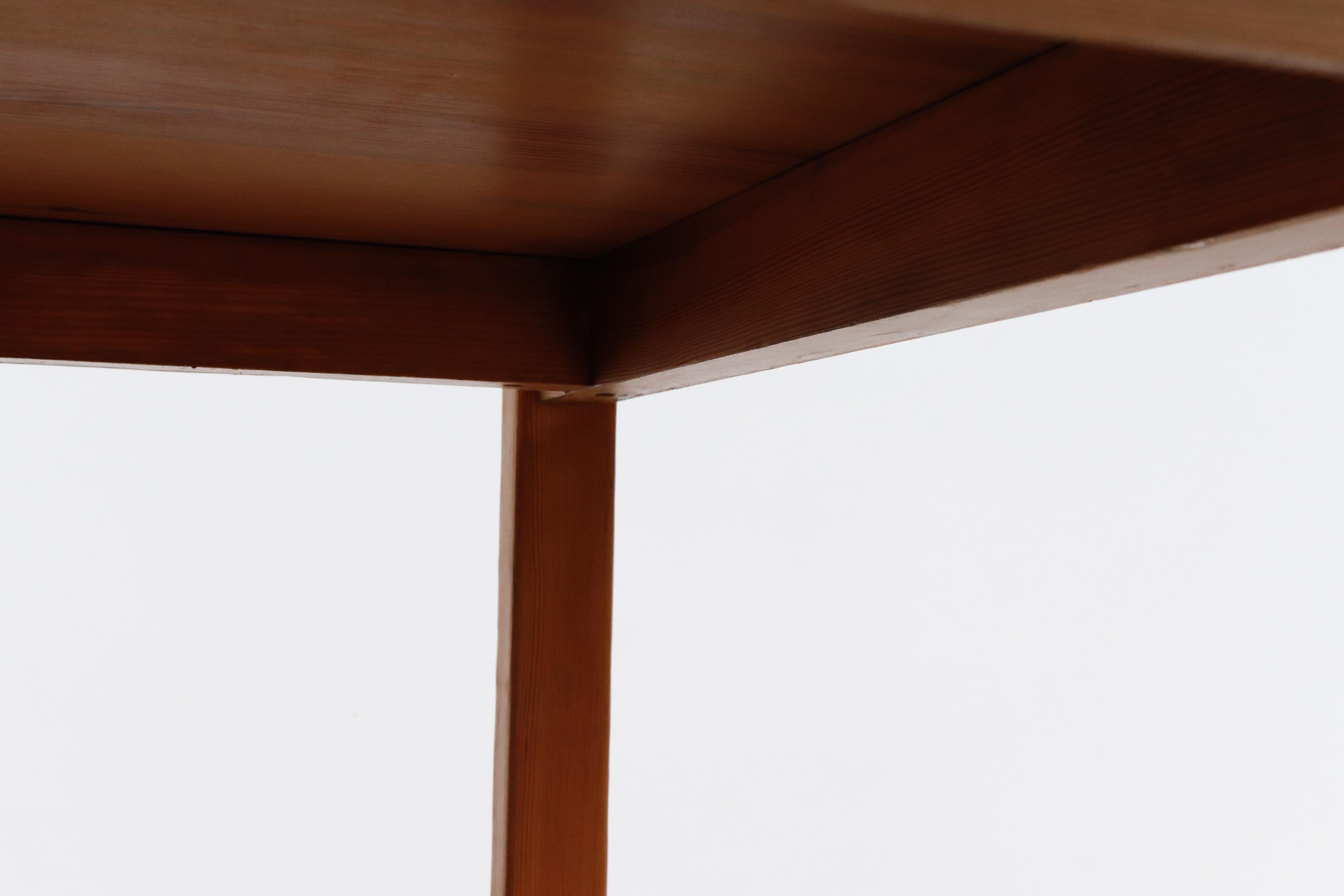 Mid-Century Apeldoorn 'Attr' Douglas Fir Dining Table 8