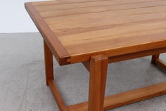 Mid-Century Apeldoorn 'Attr' Douglas Fir Dining Table