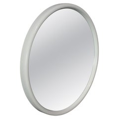 Mid-Century APPL Spiegel Round White Mirror, Germany, 1960s