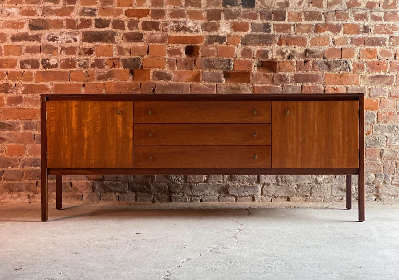 Midcentury Archie Shine Afromosia Teak Sideboard, circa 1961 4