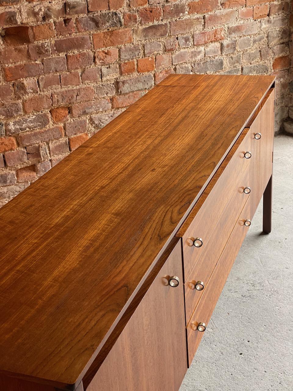 Midcentury Archie Shine Afromosia Teak Sideboard, circa 1961 2