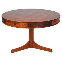 Mid Century Archie Shine Drum Table For Robert Heritage