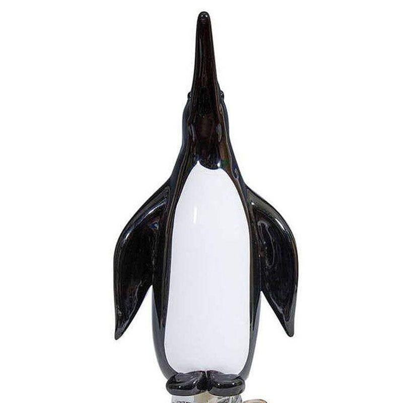 Archimede Seguso Alabastro Murano Pinguin-Dekanter-Flasche (Italienisch) im Angebot