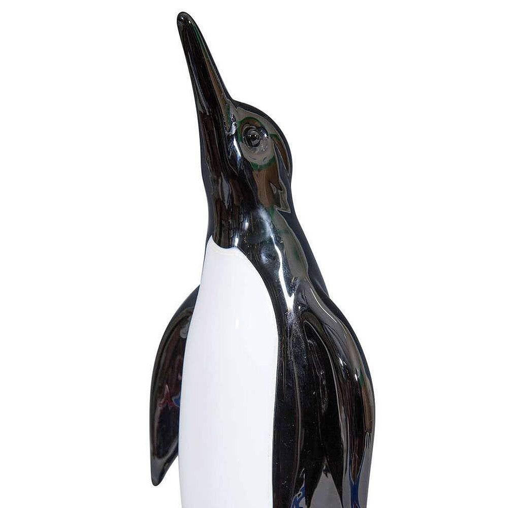 Archimede Seguso Alabastro Murano Pinguin-Dekanter-Flasche im Zustand „Hervorragend“ im Angebot in Van Nuys, CA