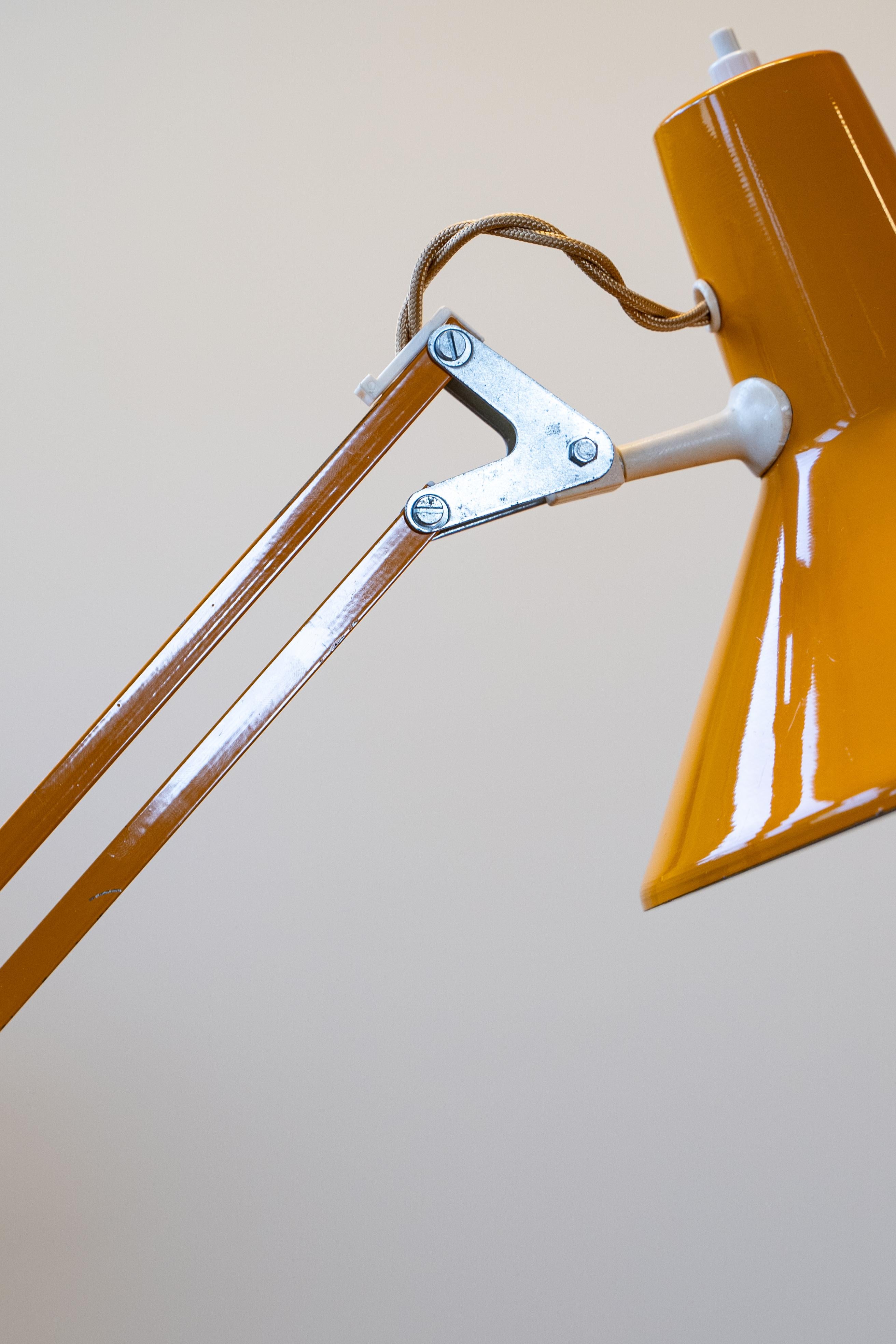 Mid-Century Architect Lamp from HCF Denmark, 1960s 9