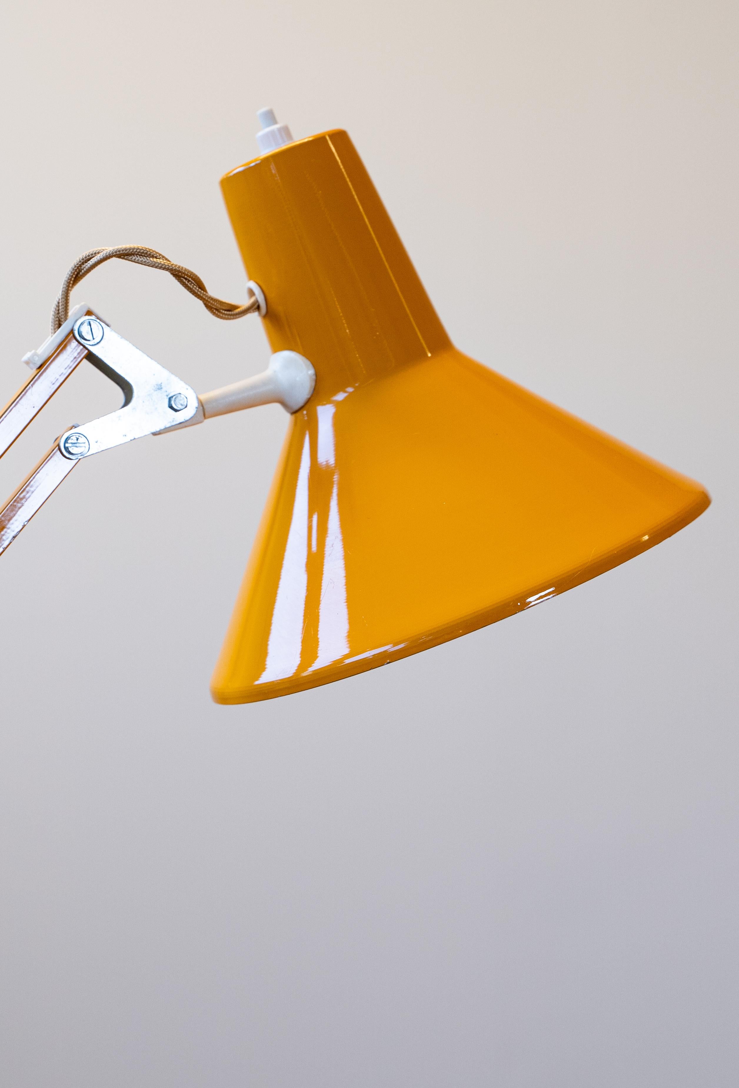 Mid-20th Century Mid-Century Architect Lamp from HCF Denmark, 1960s