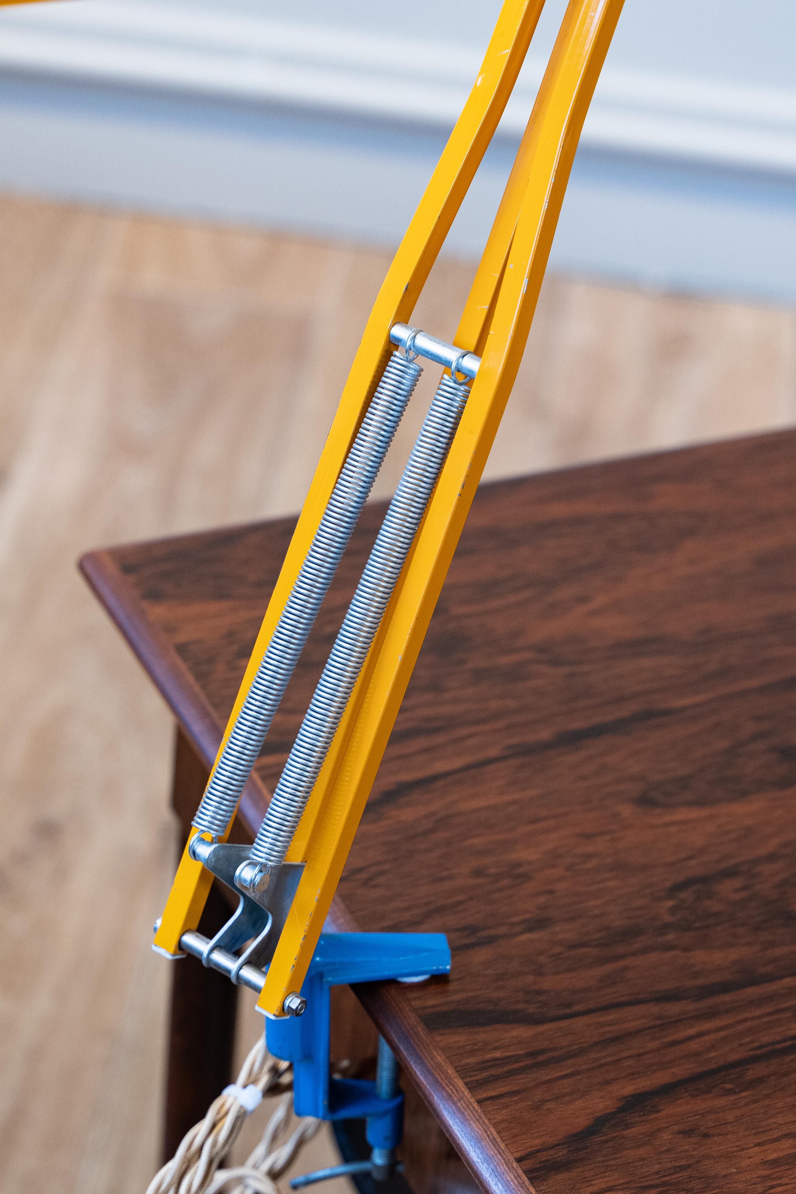 Mid-Century Architect Lamp from HCF Denmark, 1960s 1