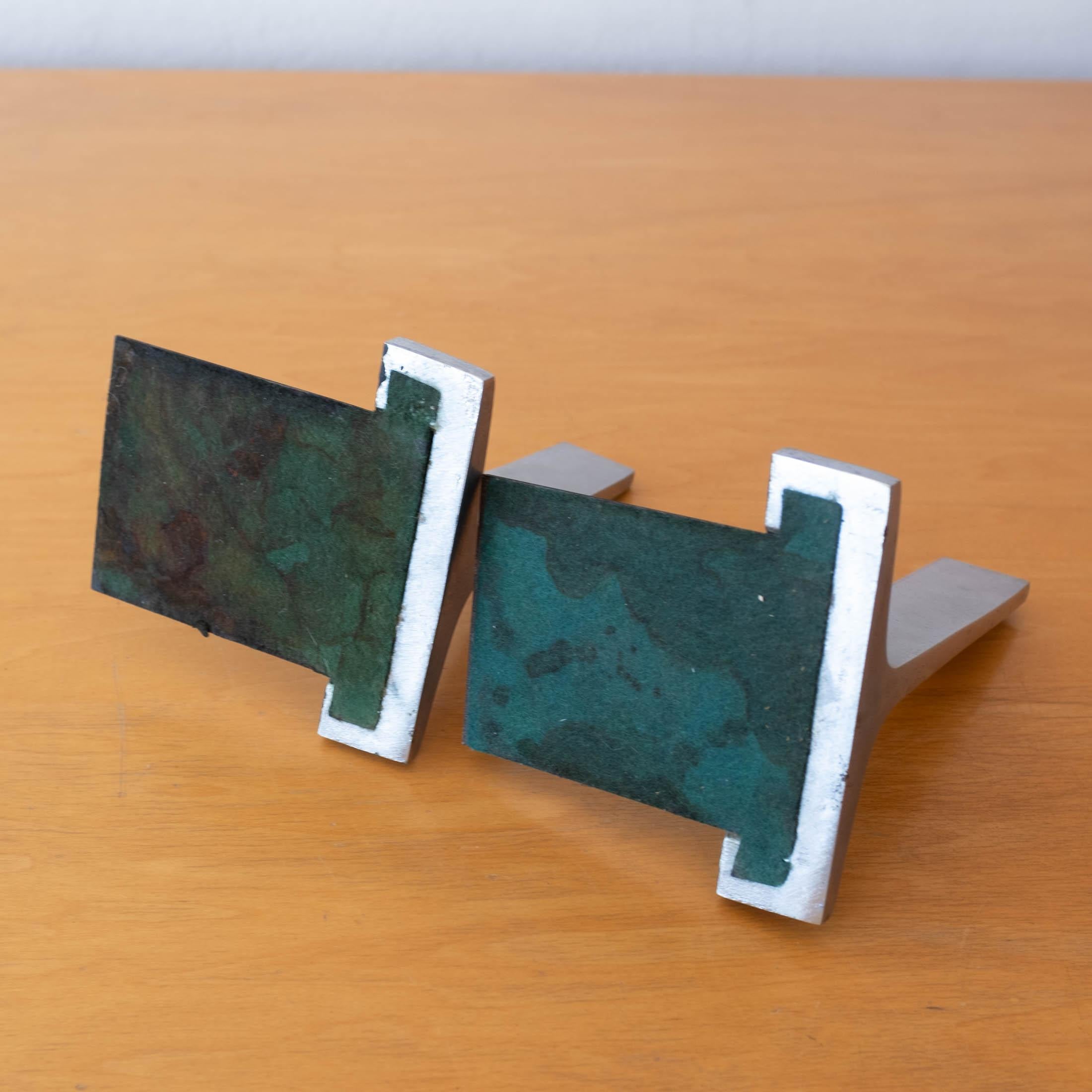 Mid Century Ben Seibel Architectural Bookends 1960s 3