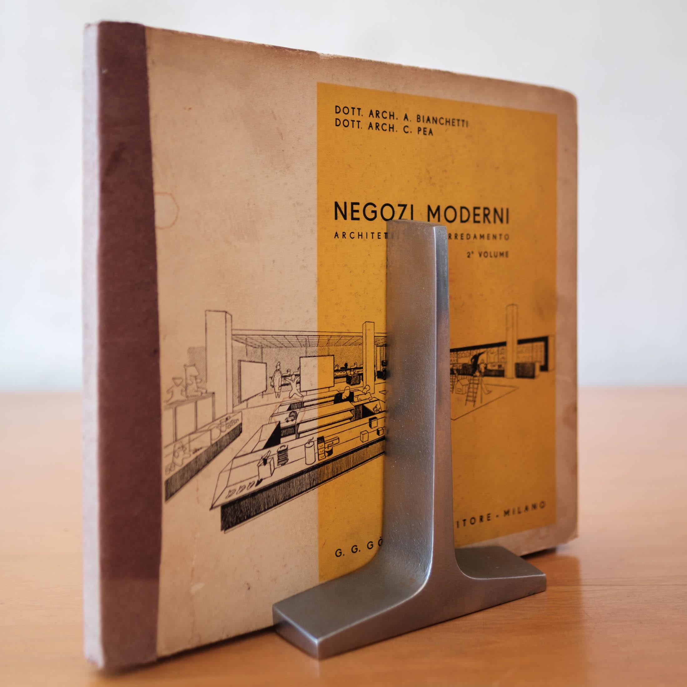 Unknown Mid Century Ben Seibel Architectural Bookends 1960s
