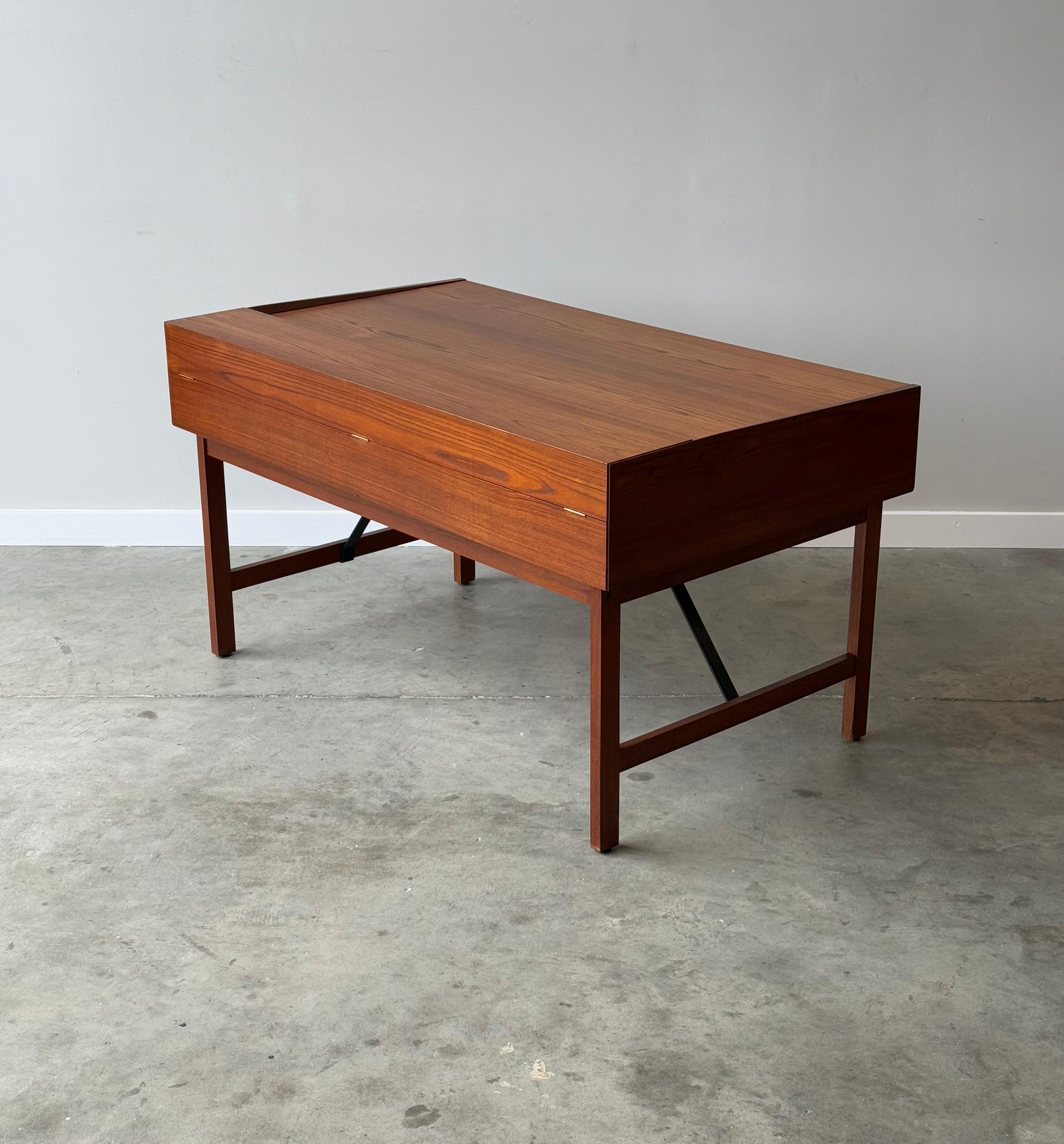 Mid-20th Century Mid-Century Architectural Firm Executive Desk Designed by Svend Aage Madsen For Sale