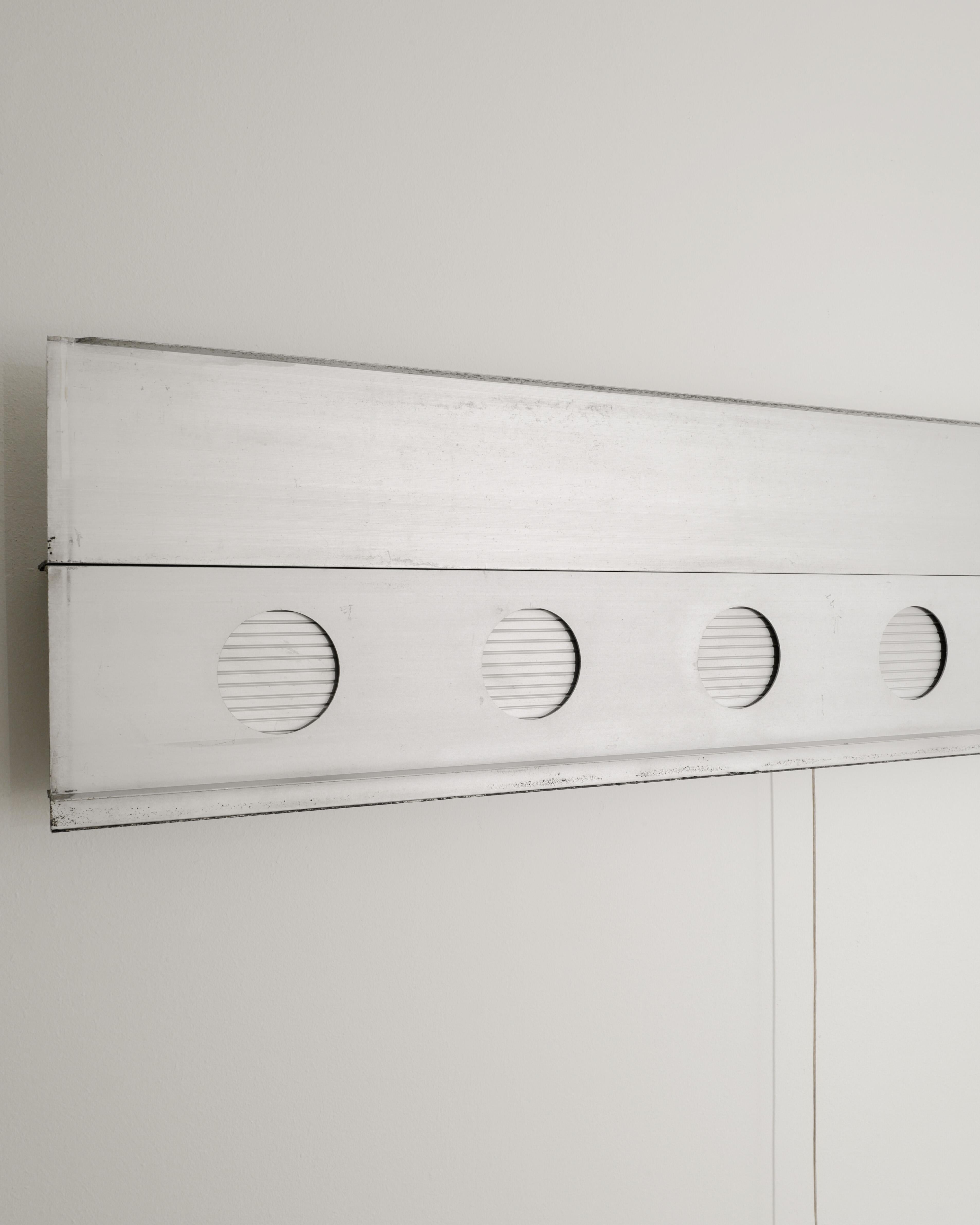 Aluminum Mid Century Areator Ventilation Shutter by Jean Prouvé for CIMT France, 1950s For Sale