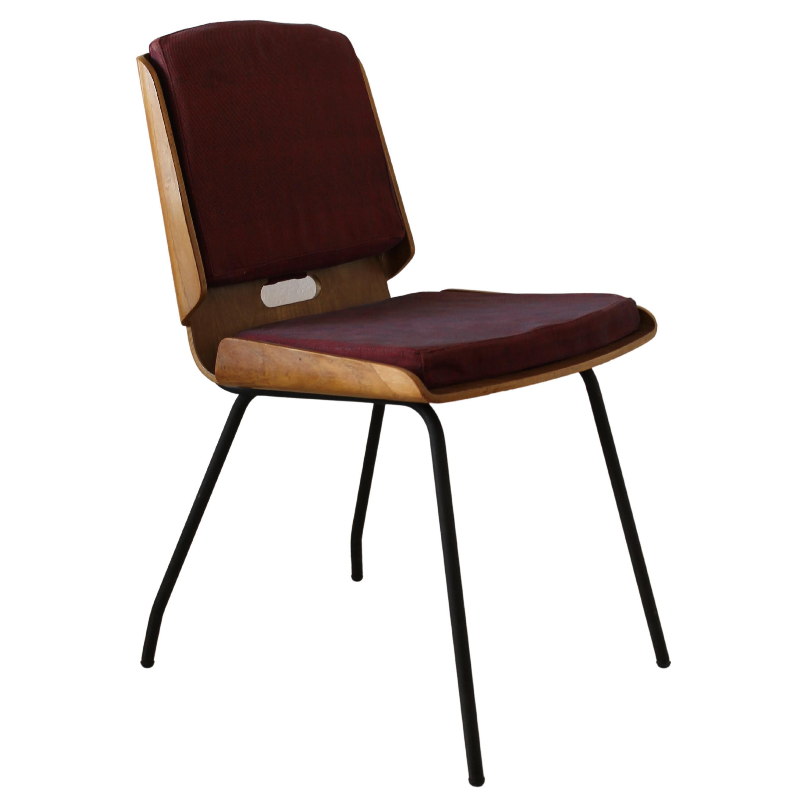 Mid-Century Arflex "Lucania" Chair by Carlo De Carlo, Italy, 1954 For Sale