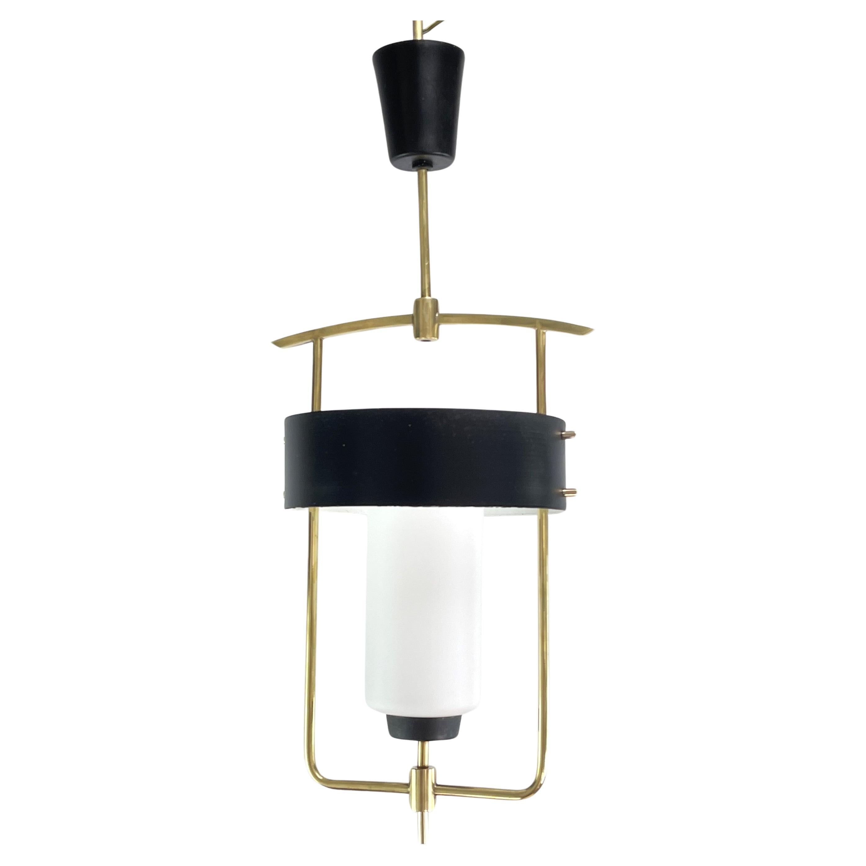 MID CENTURY Arlus plafonnier Vintage Chandelier , 1950s