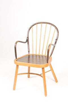 Midcentury Armchair in Elm by Eilersen, Danish Design, 1950s