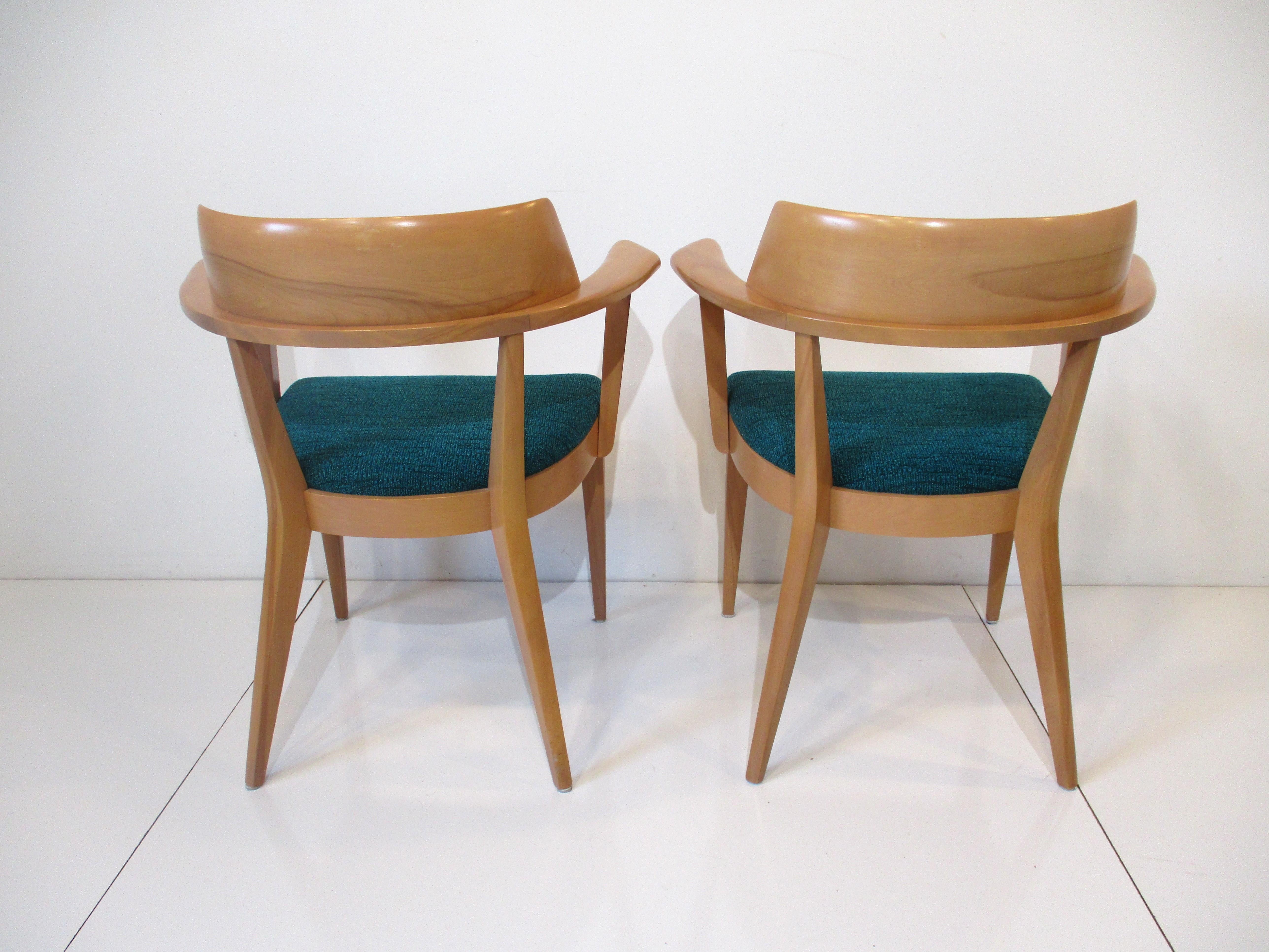 American Mid Century Arm Chairs by Heywood Wakefield 