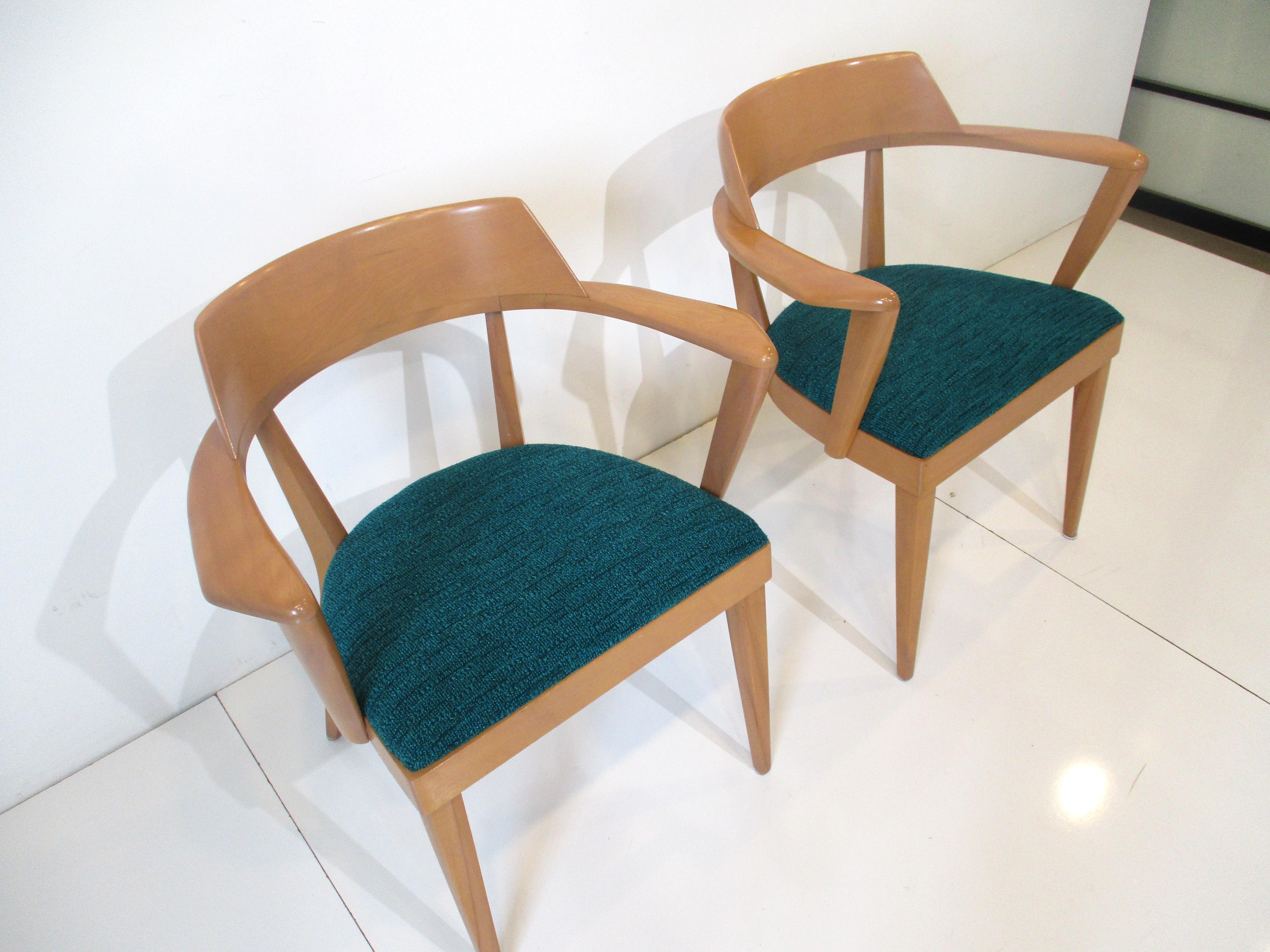 20th Century Mid Century Arm Chairs by Heywood Wakefield 