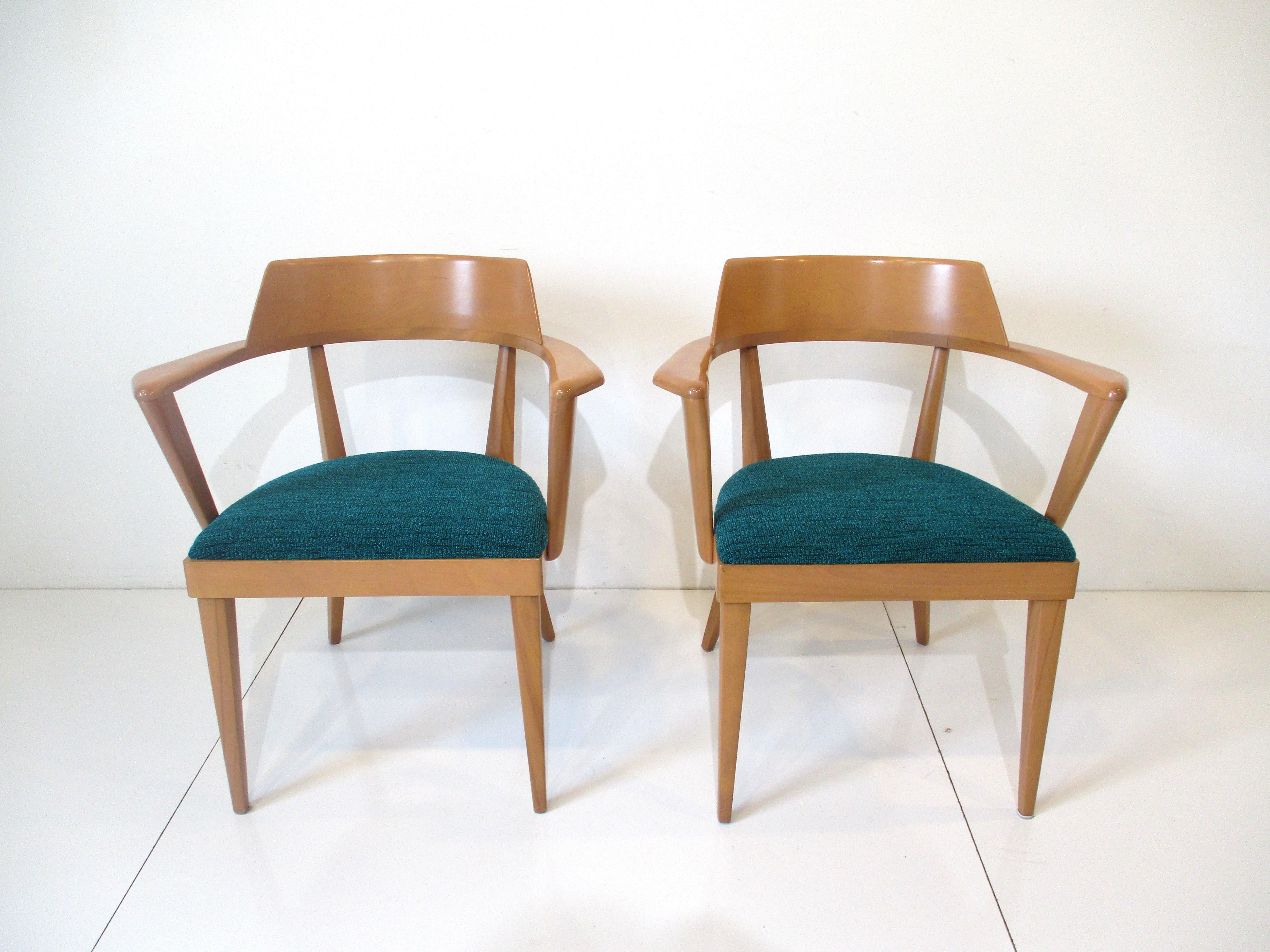 Mid Century Arm Chairs by Heywood Wakefield  2