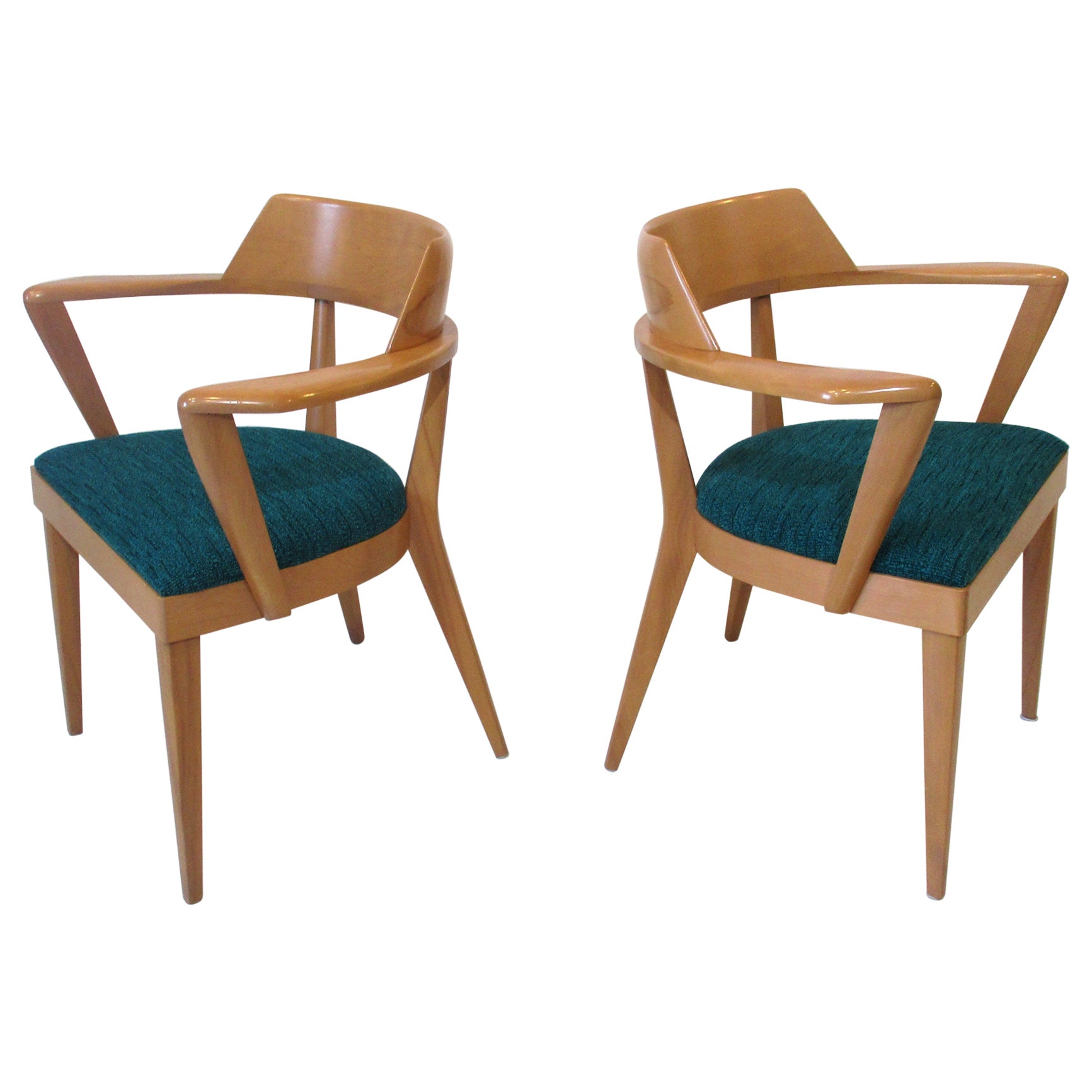Mid Century Arm Chairs by Heywood Wakefield