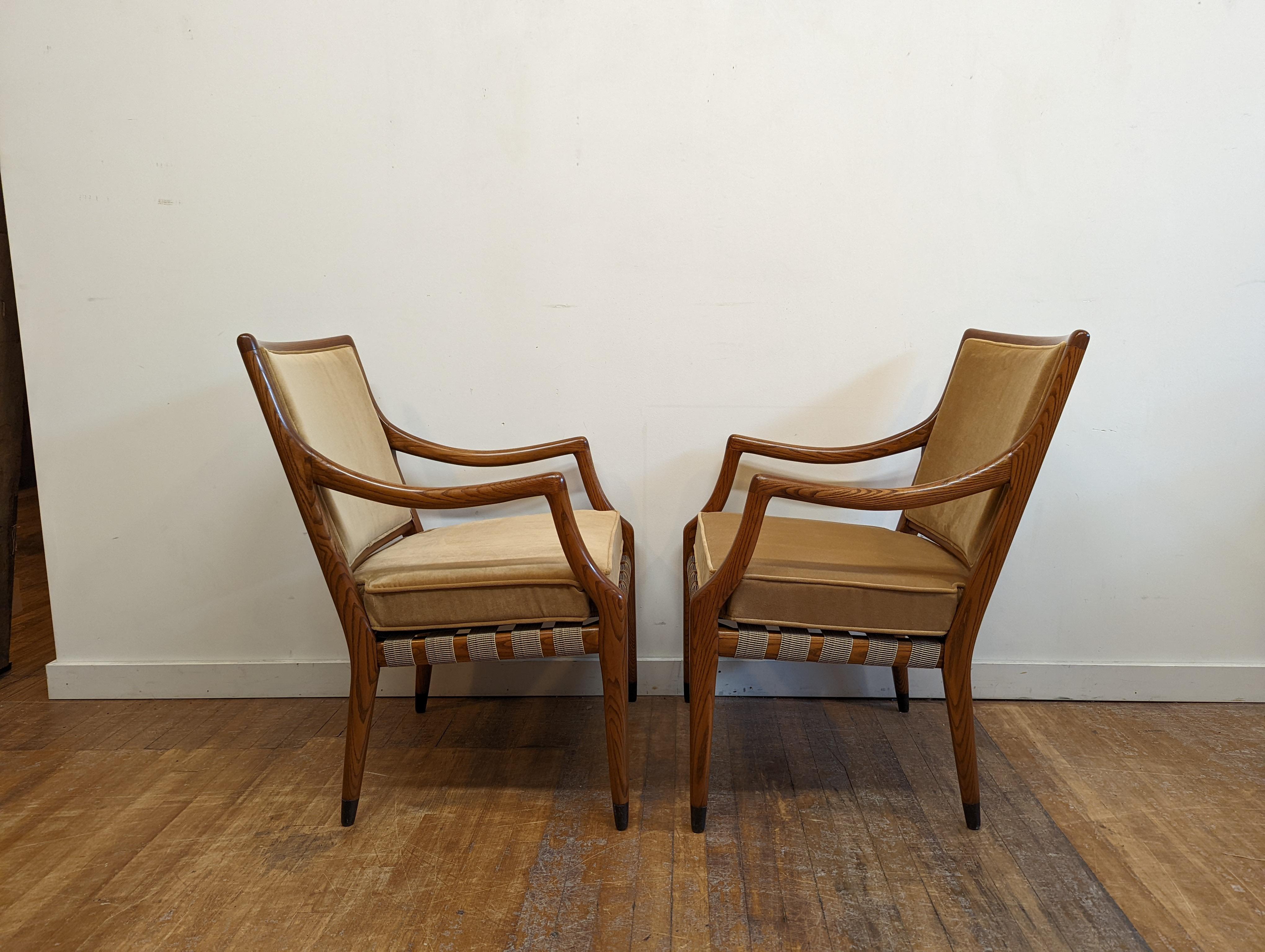 Mid-Century Modern Mid Century Arm Chairs by Jack Van Der Molen For Sale