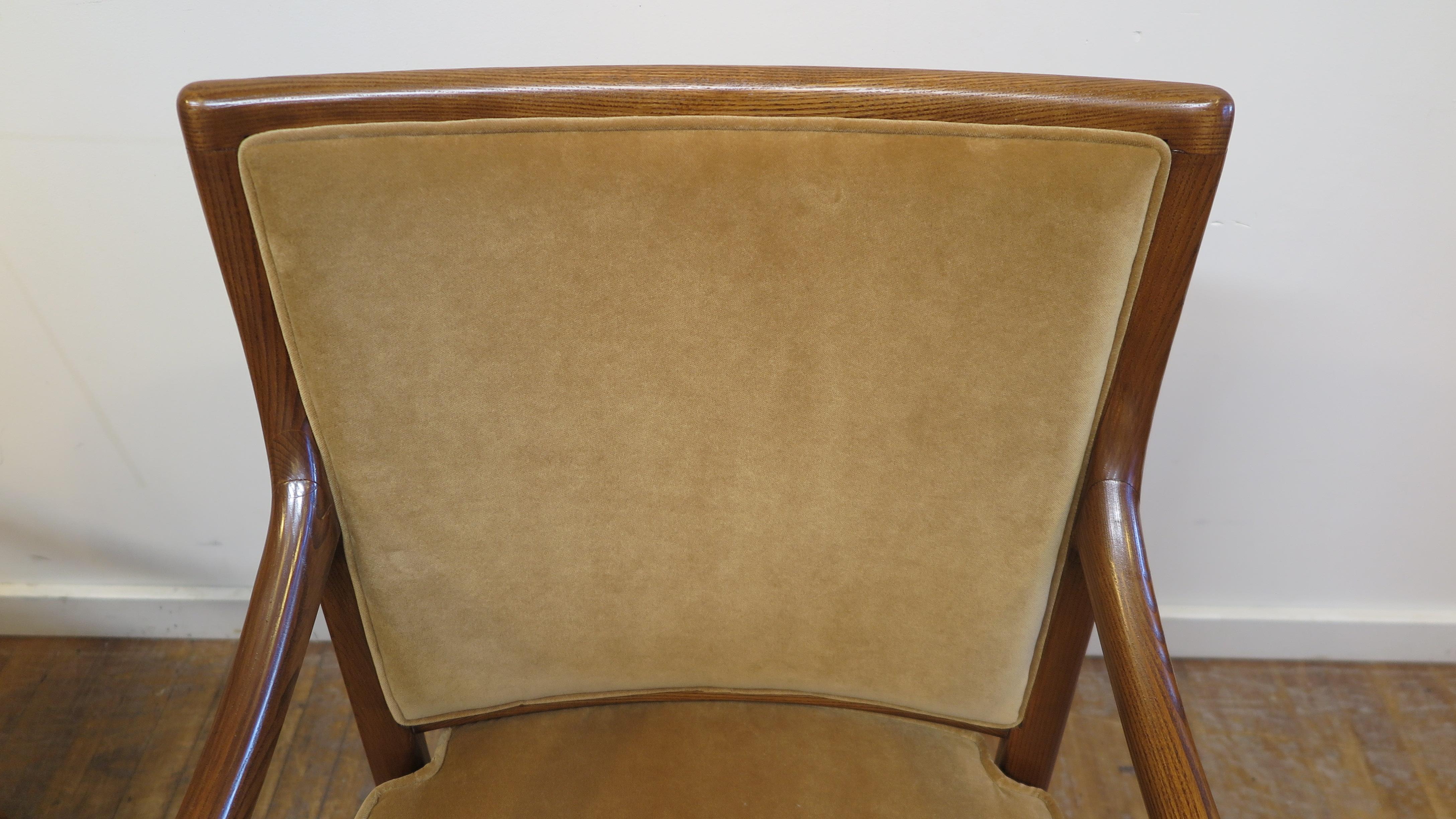 Mid Century Arm Chairs by Jack Van Der Molen For Sale 3