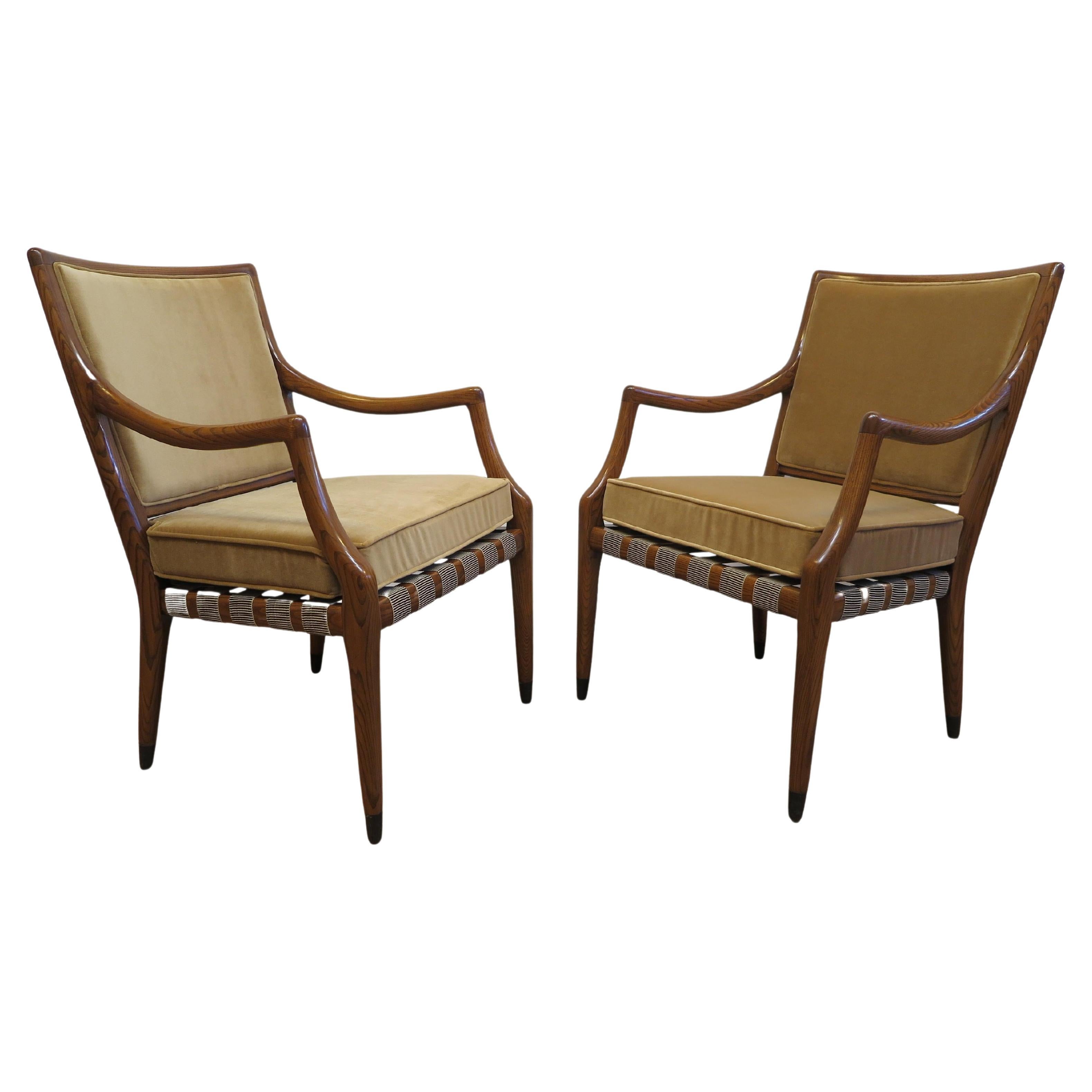 Mid Century Arm Chairs by Jack Van Der Molen For Sale