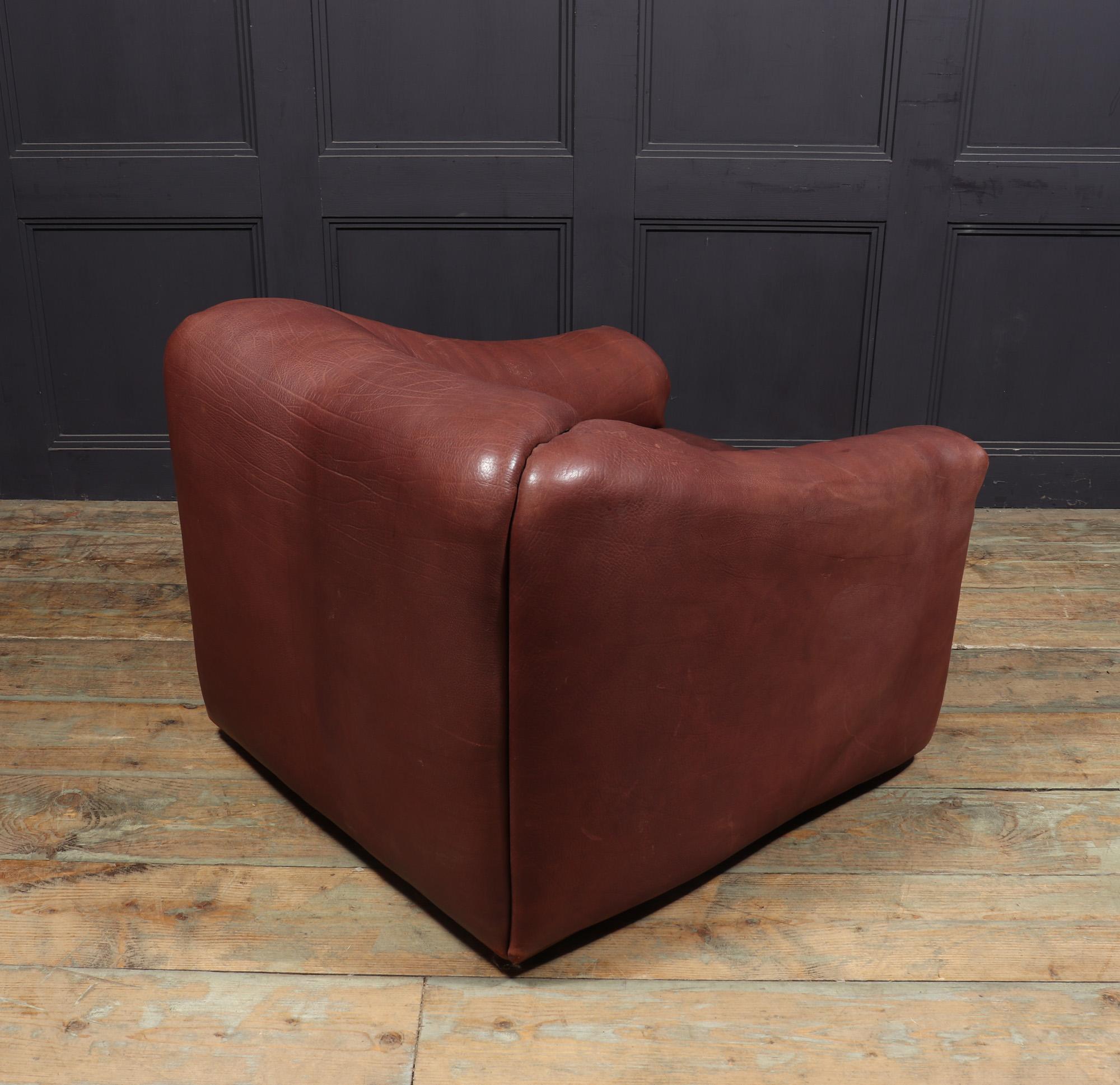 Mid Century Armchair and Stool DS47 by Desede For Sale 6