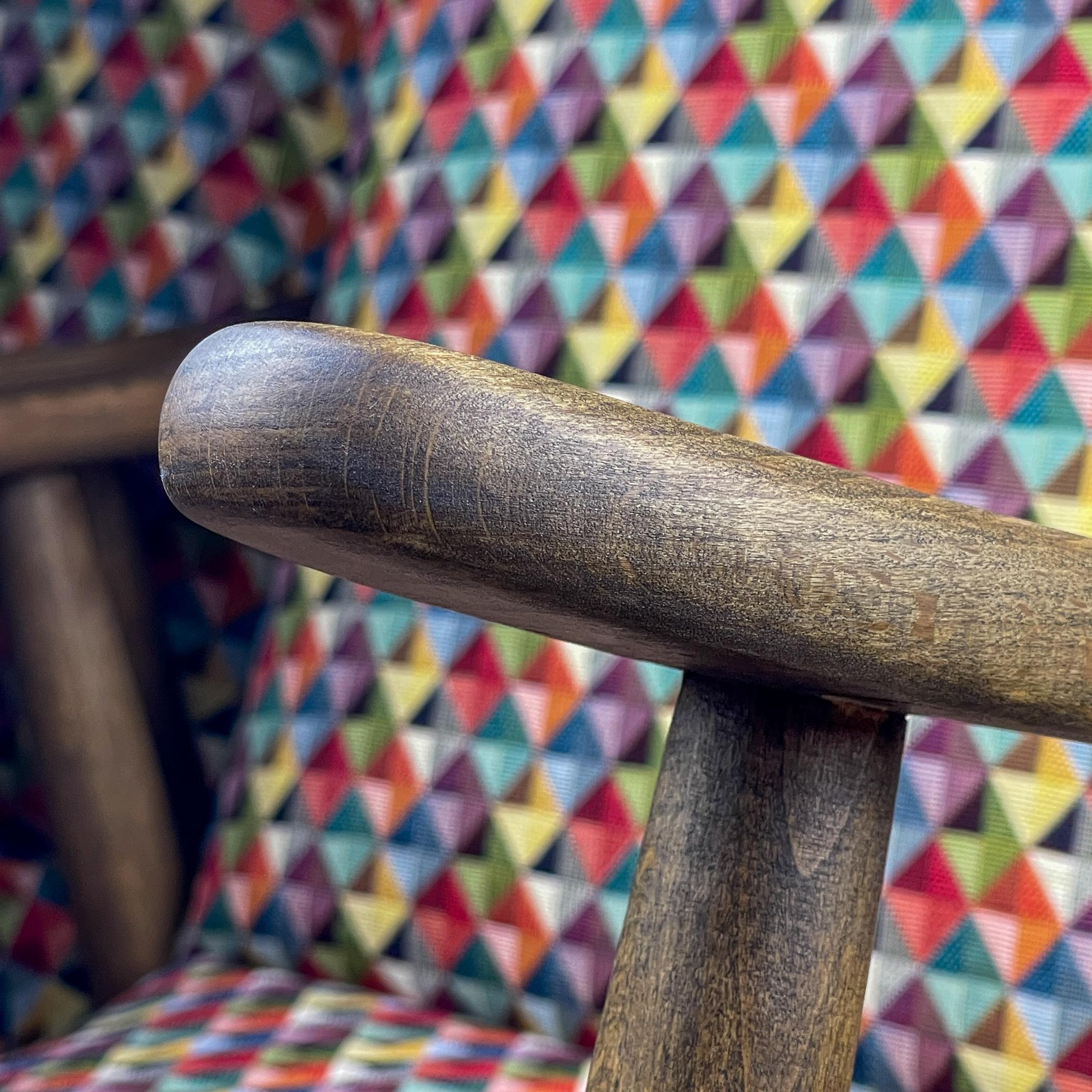 Mid-century armchair Bobi by Meblo, Yugoslavia 1960s, Set of 2 For Sale 7