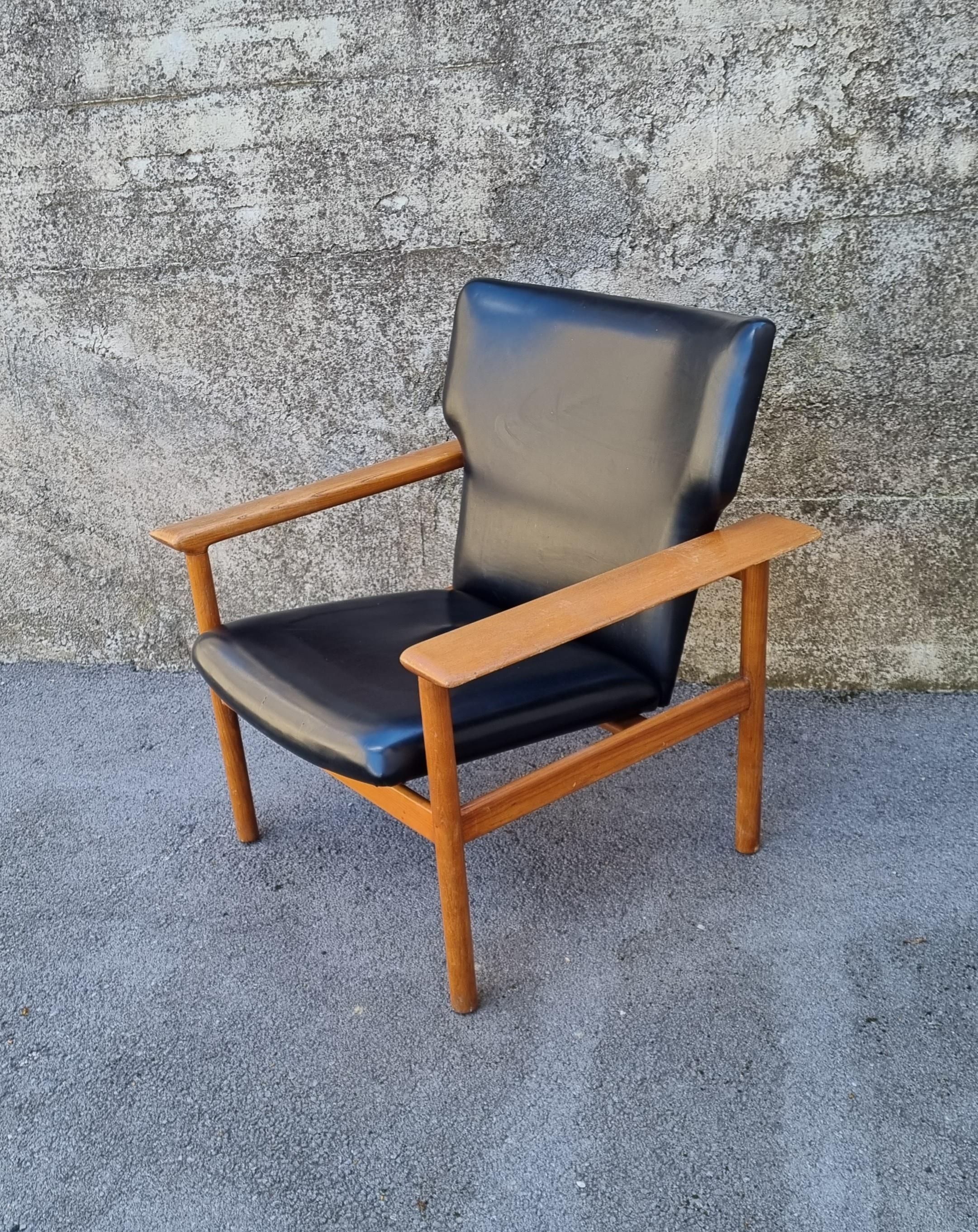Midcentury Armchair by Charles Joosten and Carlo Zacconi for Framar, Italy 60s In Good Condition For Sale In Lucija, SI