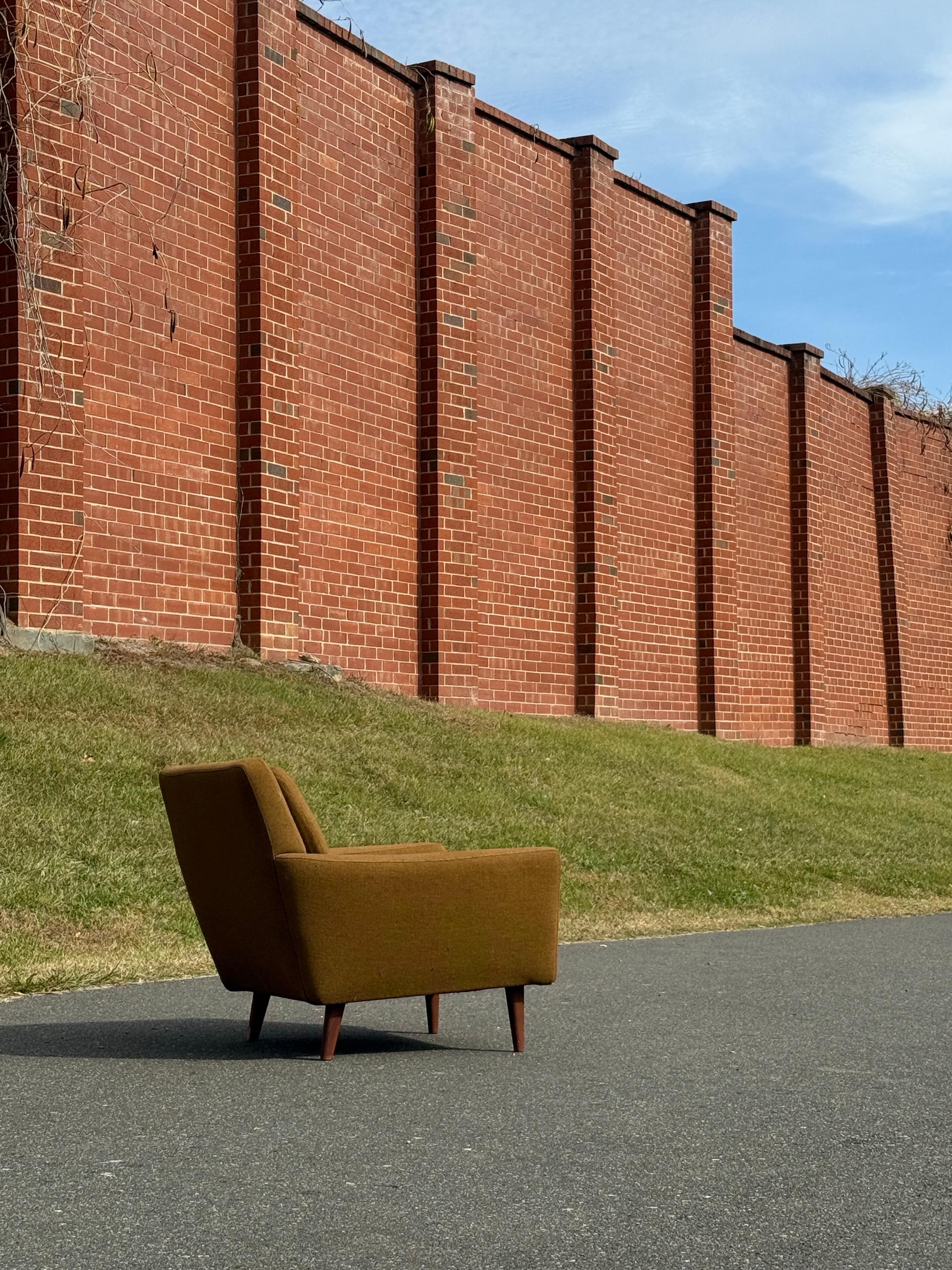 Sillón de mediados de siglo de Folke Ohlsson para Dux Tela en venta
