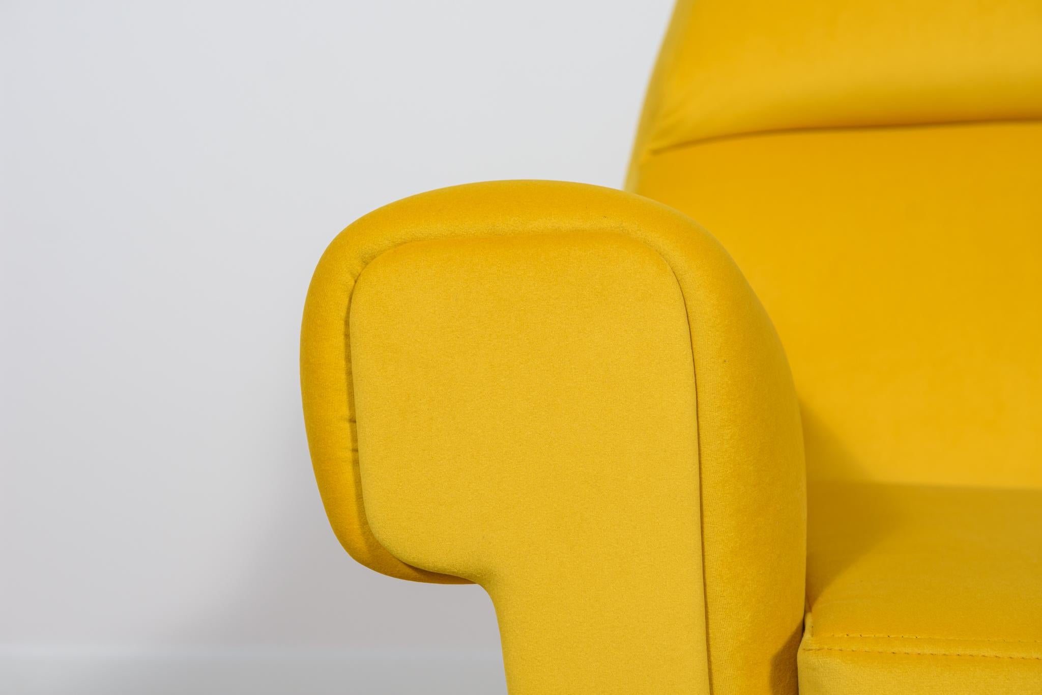 Mid-Century Armchair by Gigi Radice for Minotti, Italy, 1960s For Sale 2