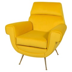 Mid-Century Armchair by Gigi Radice for Minotti, Italy, 1960s