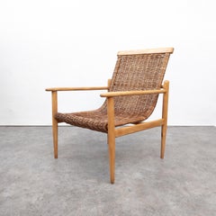 Mid Century armchair by Jan Kalous for ÚLUV, Czechoslovakia 1960