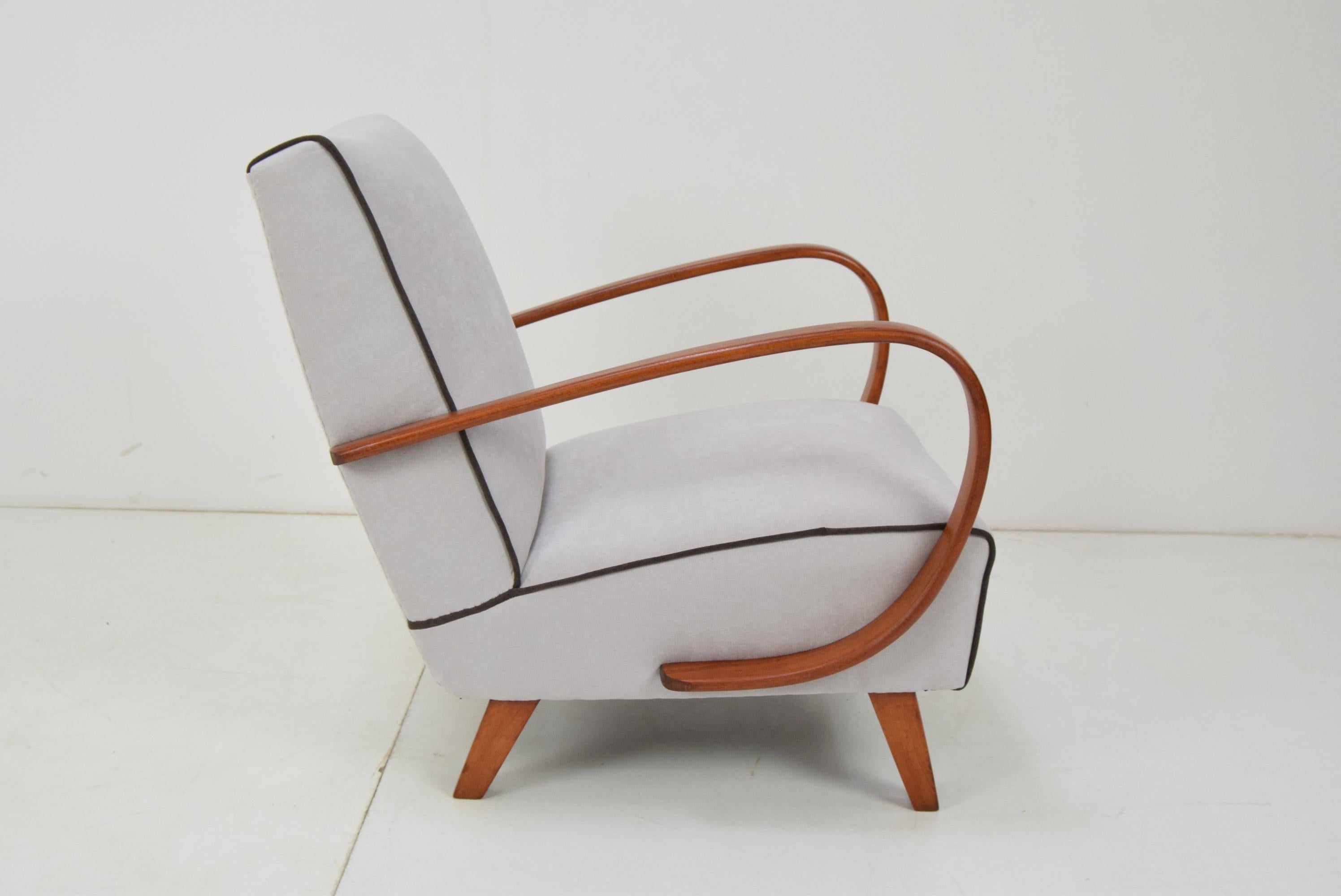 Mid-Century Modern Mid-Century Armchair by Jindrich Halabala, 1950‘s