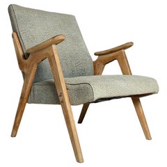 Mid-century armchair by Meblo Yugoslavia 1970s 