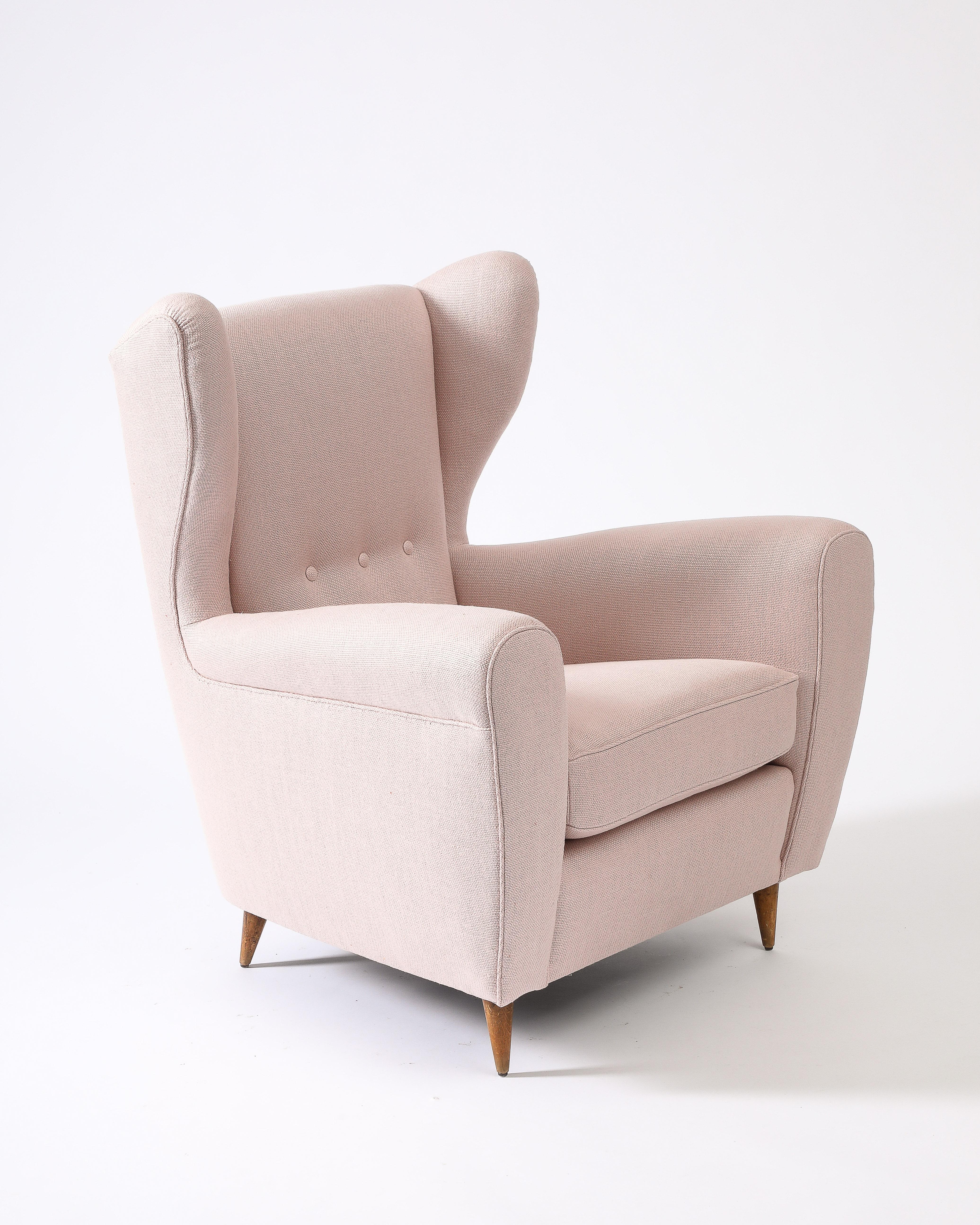 Mid Century Armchair by Paolo Buffa, Italy, c. 1950 For Sale 3