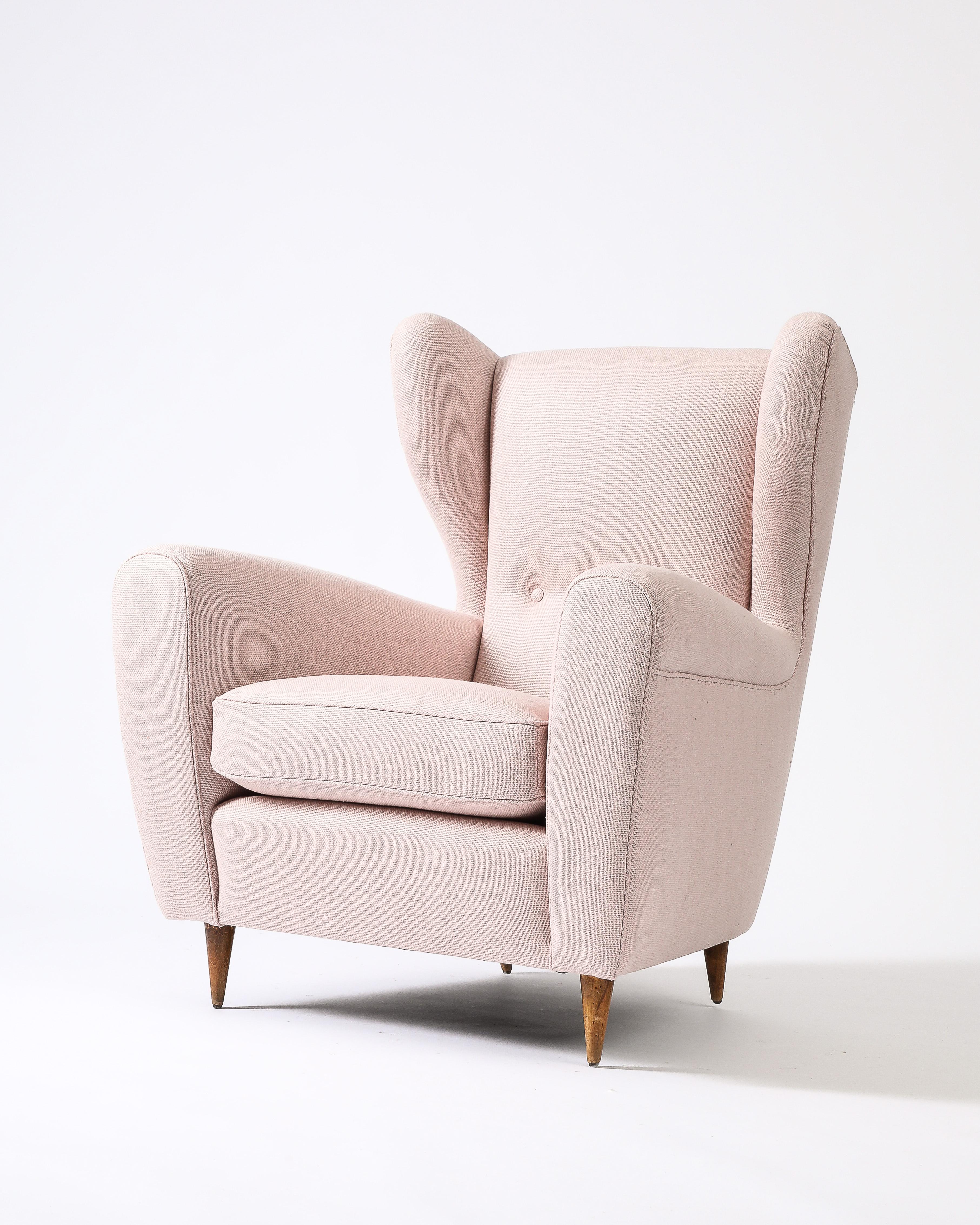 Mid Century Armchair by Paolo Buffa, Italy, c. 1950 For Sale 8