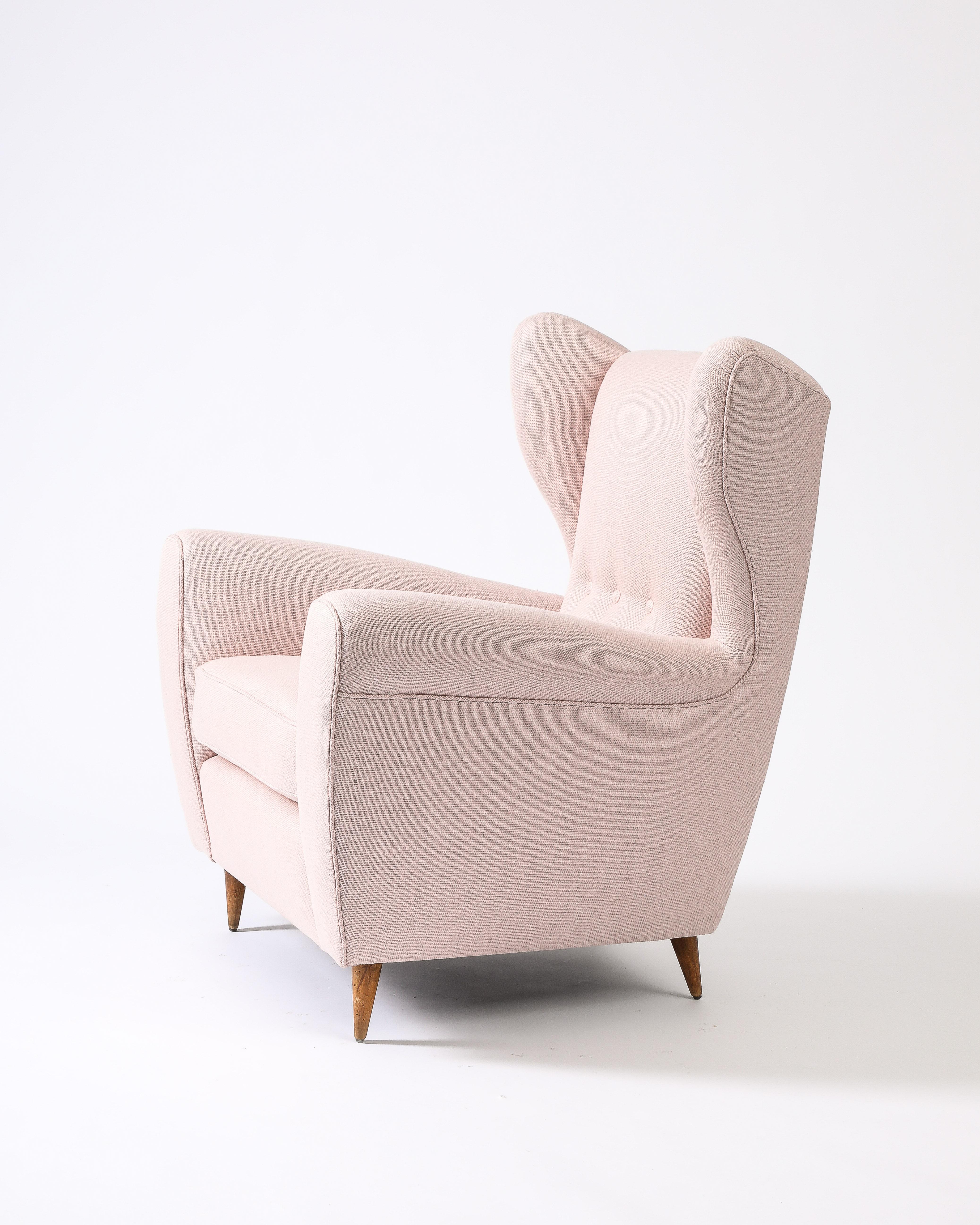 Modern Mid Century Armchair by Paolo Buffa, Italy, c. 1950 For Sale