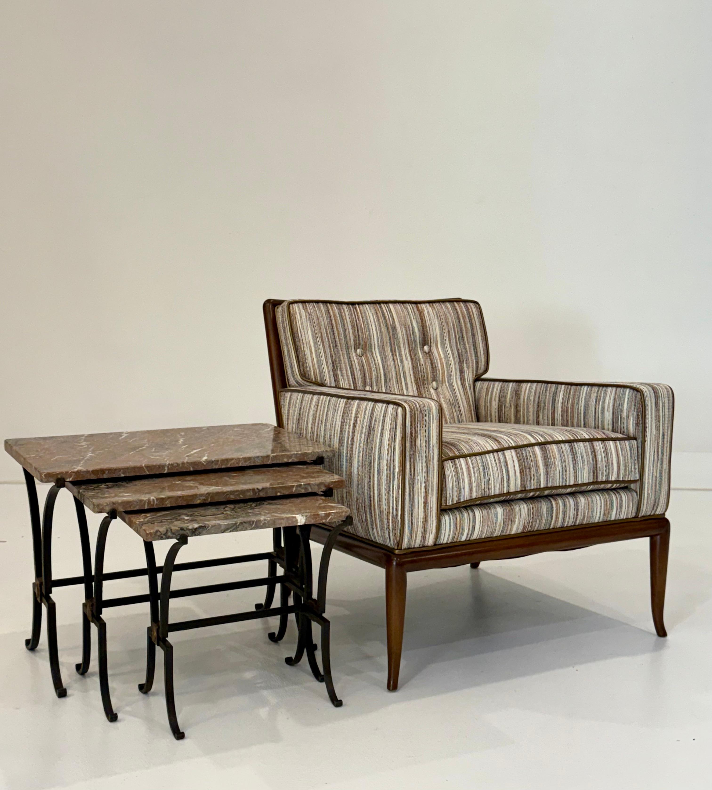 Mid-Century Armchair by T.H. Robsjohn-Gibbings for Widdicomb, 1950s, Model 1713 For Sale 3