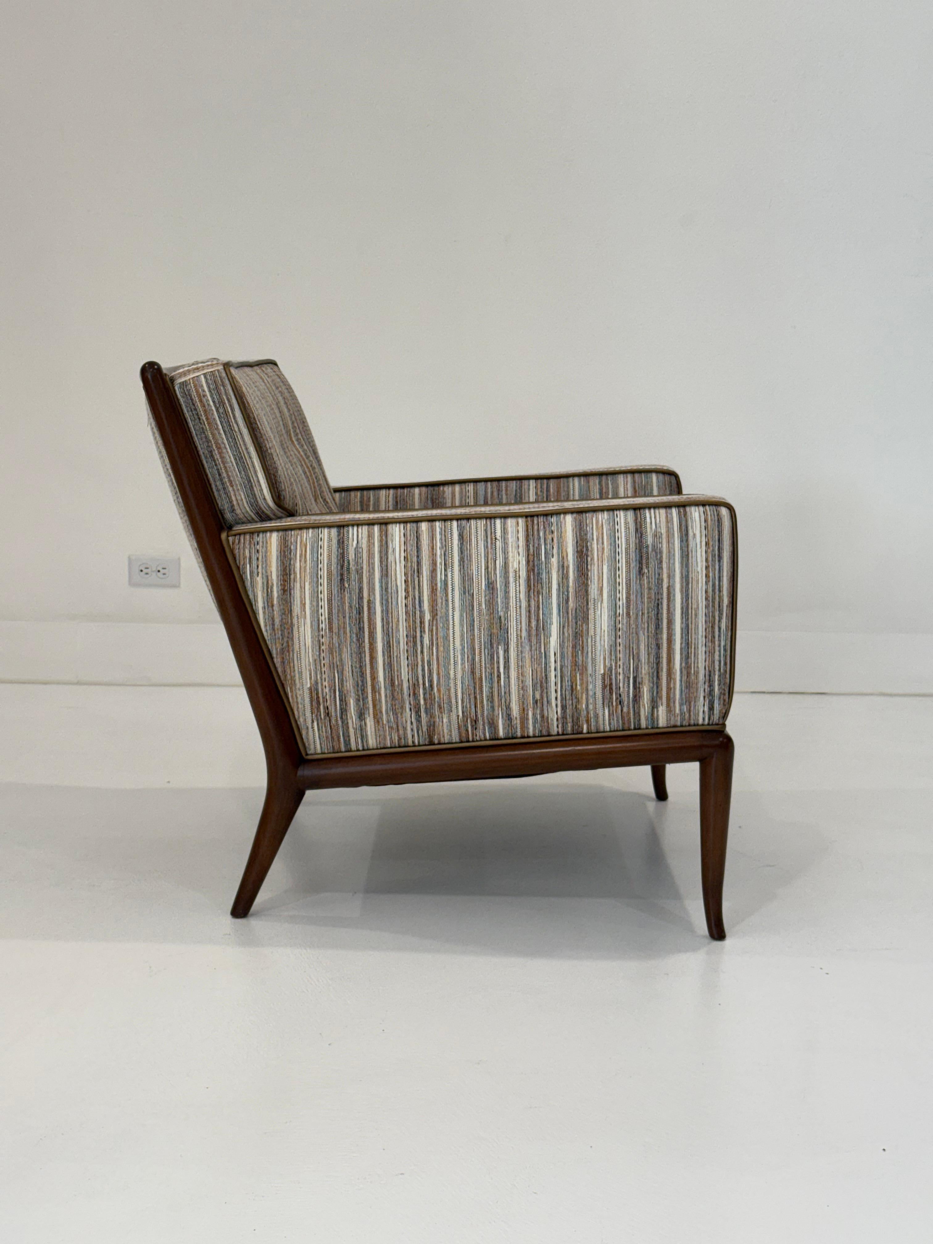 Mid-Century Modern Mid-Century Armchair by T.H. Robsjohn-Gibbings for Widdicomb, 1950s, Model 1713 For Sale