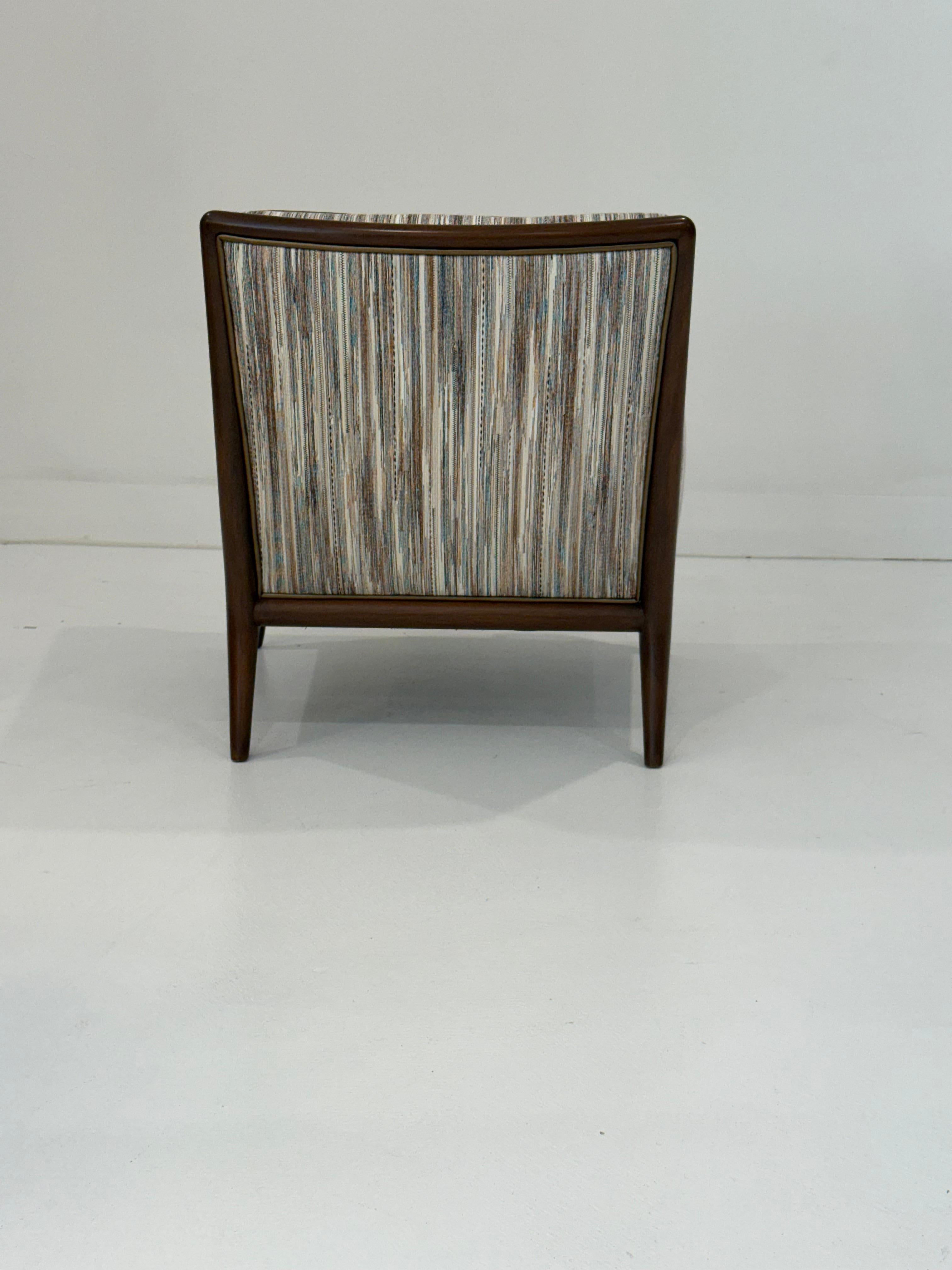American Mid-Century Armchair by T.H. Robsjohn-Gibbings for Widdicomb, 1950s, Model 1713 For Sale