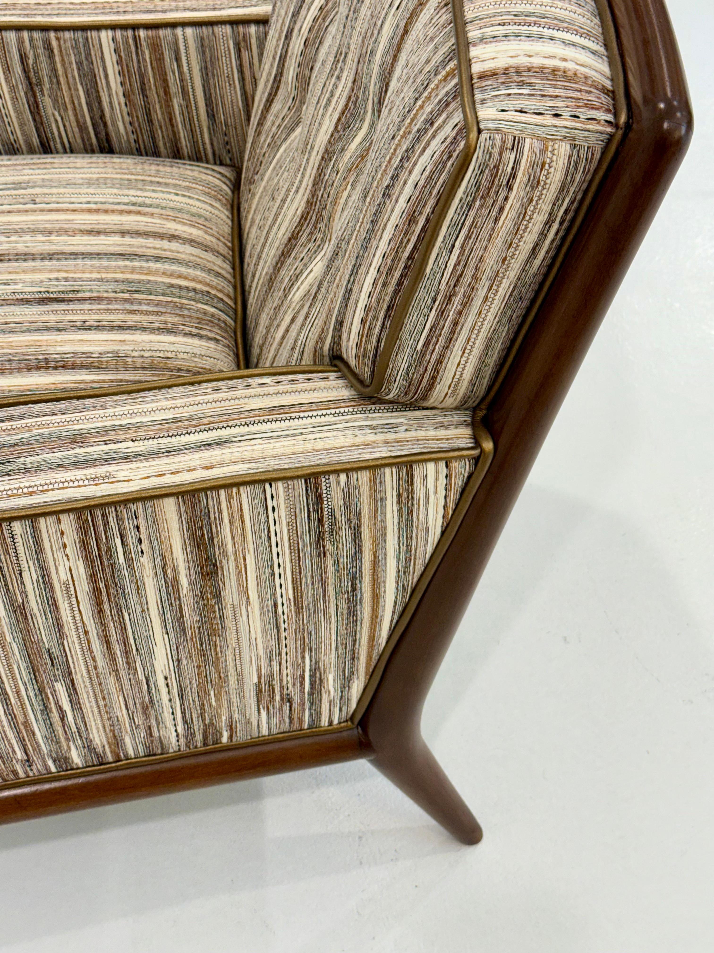 Mid-Century Armchair by T.H. Robsjohn-Gibbings for Widdicomb, 1950s, Model 1713 For Sale 2