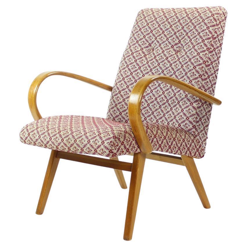 Mid Century Armchair by Ton, Czechoslovakia, 1960s For Sale