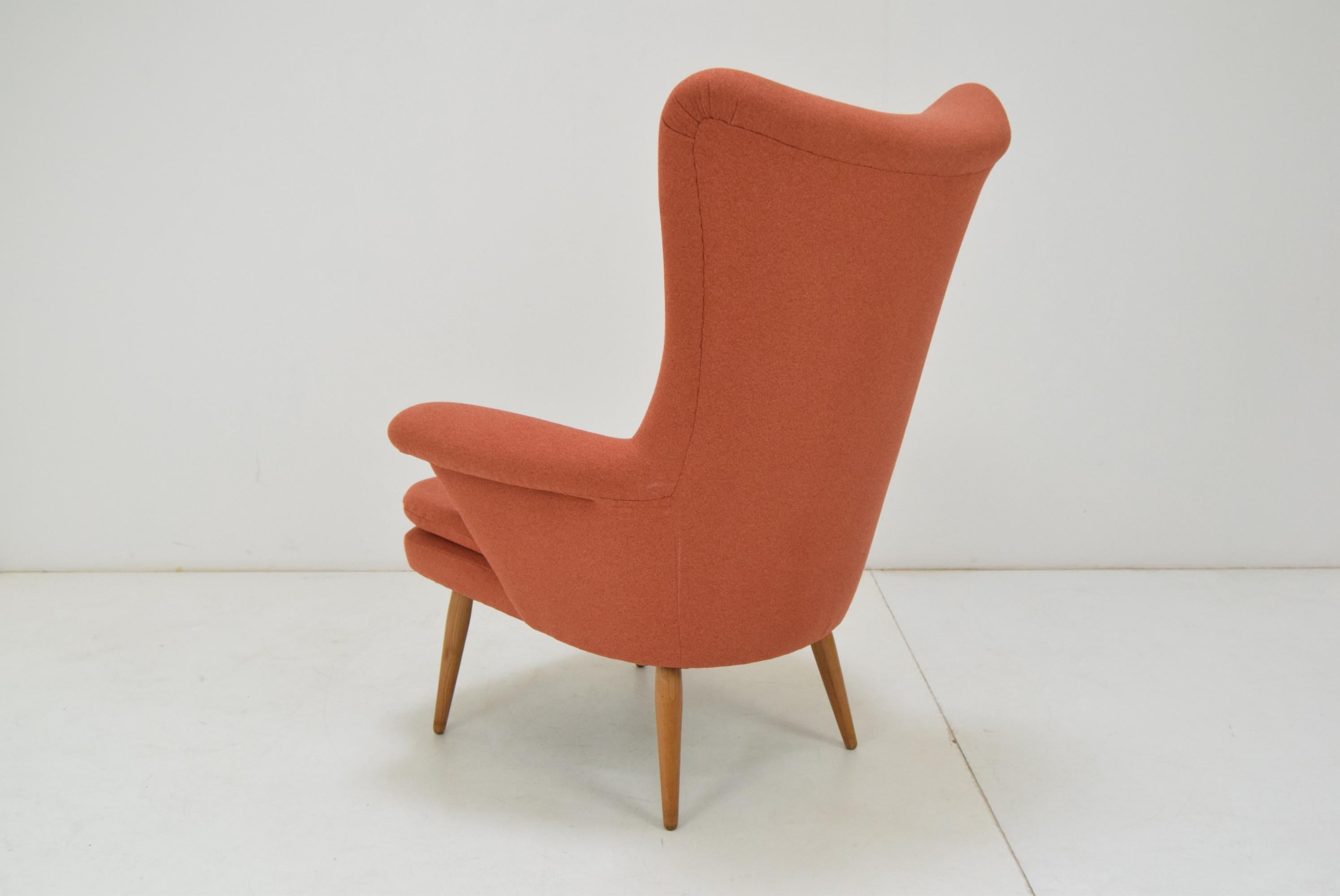 Late 20th Century Mid-Century Armchair by Up.Rousinov, 1970’s For Sale