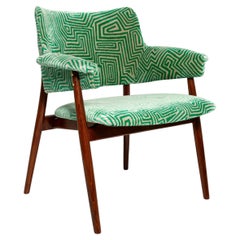 Mid Century Armchair Dedar Jamu Jungle, type B-6148 Radomsko, Europe, 1960s