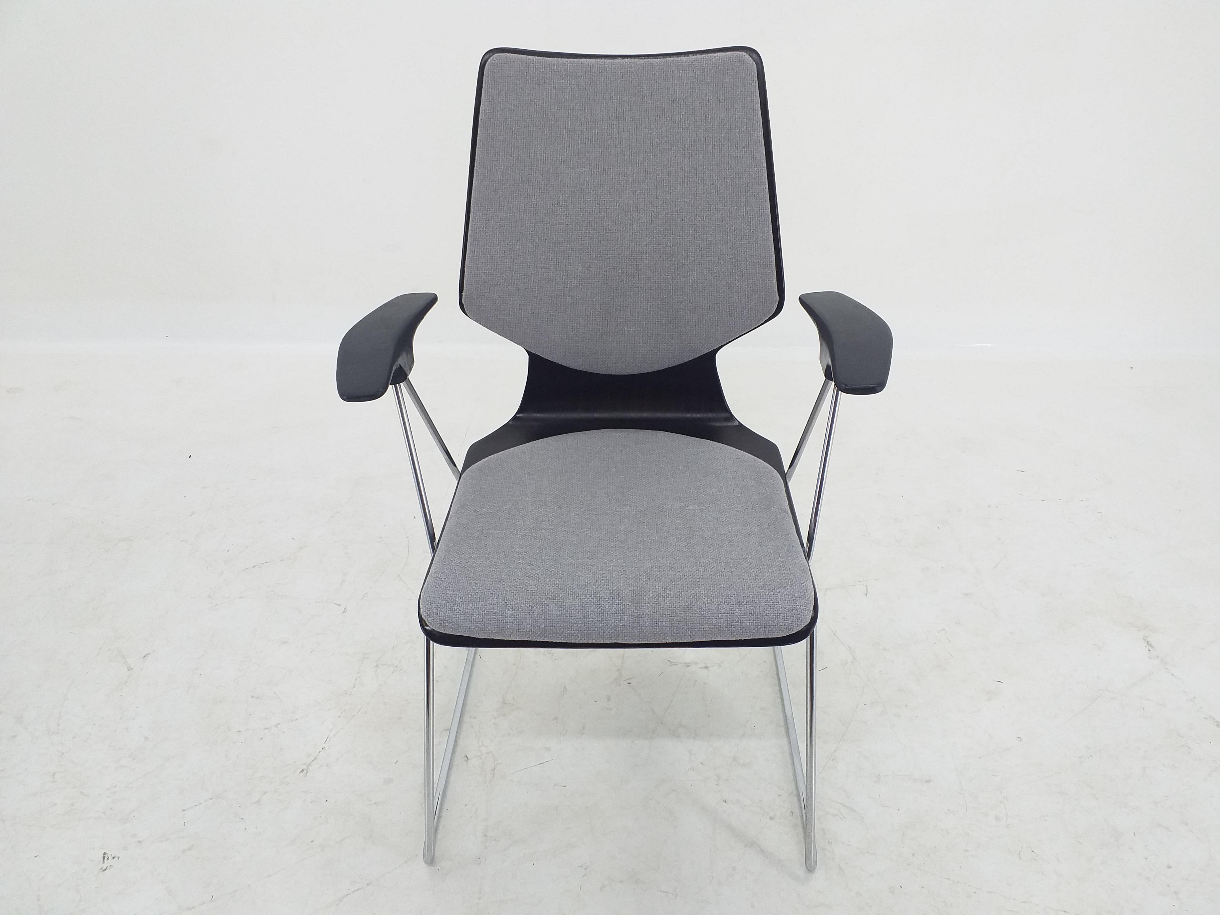 German Midcentury Armchair Designed by Elmar Flötotto for Pagholz, 1970s For Sale