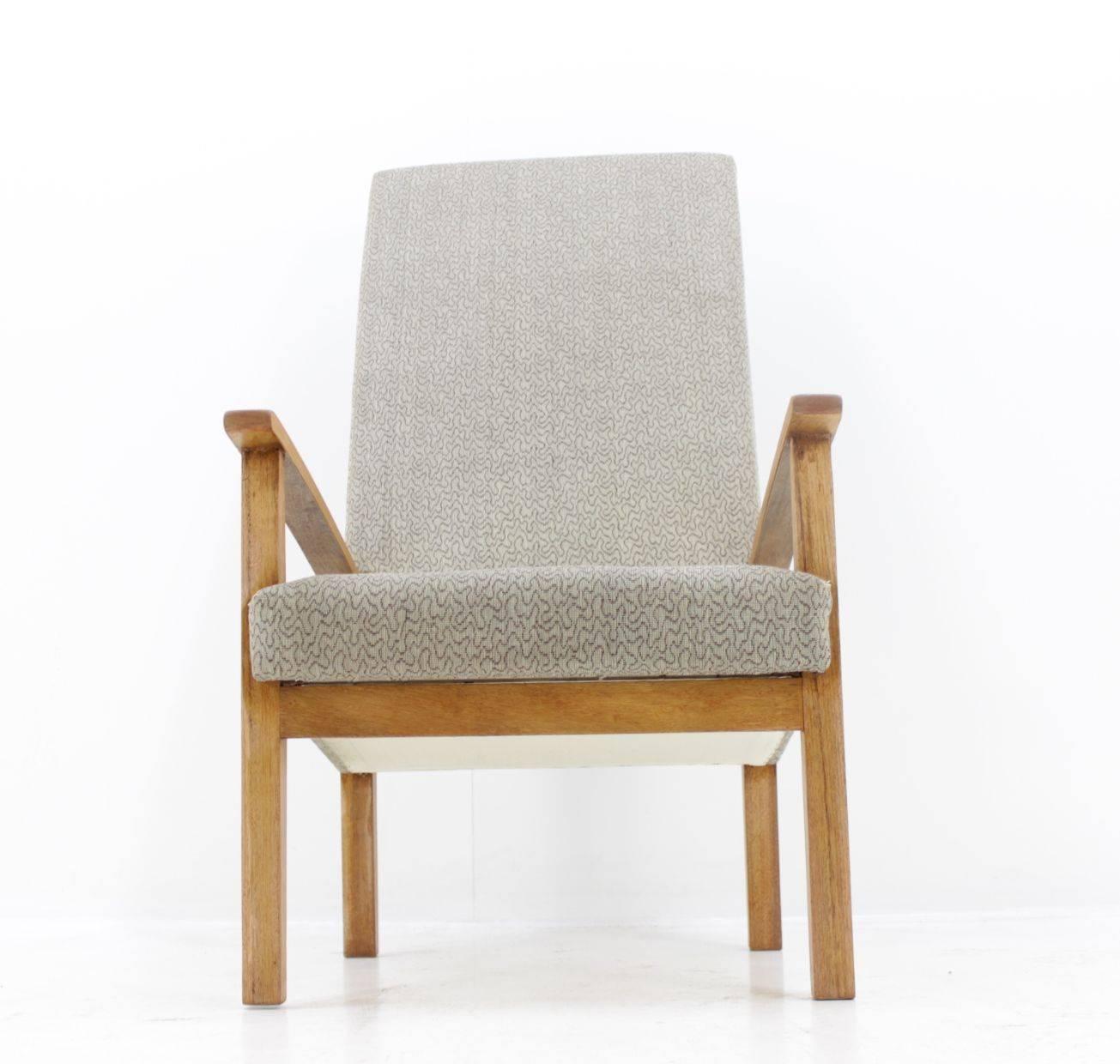 Midcentury Armchair from Czech, 1960s For Sale 2